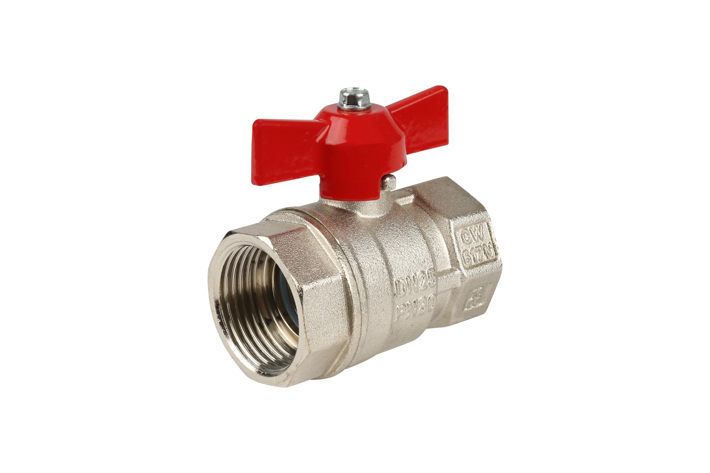 Кран шаровой Itap IDEAL 092 3/4, муфтовый, полнопроходной, бабочка RAN30C2EQLGT4B