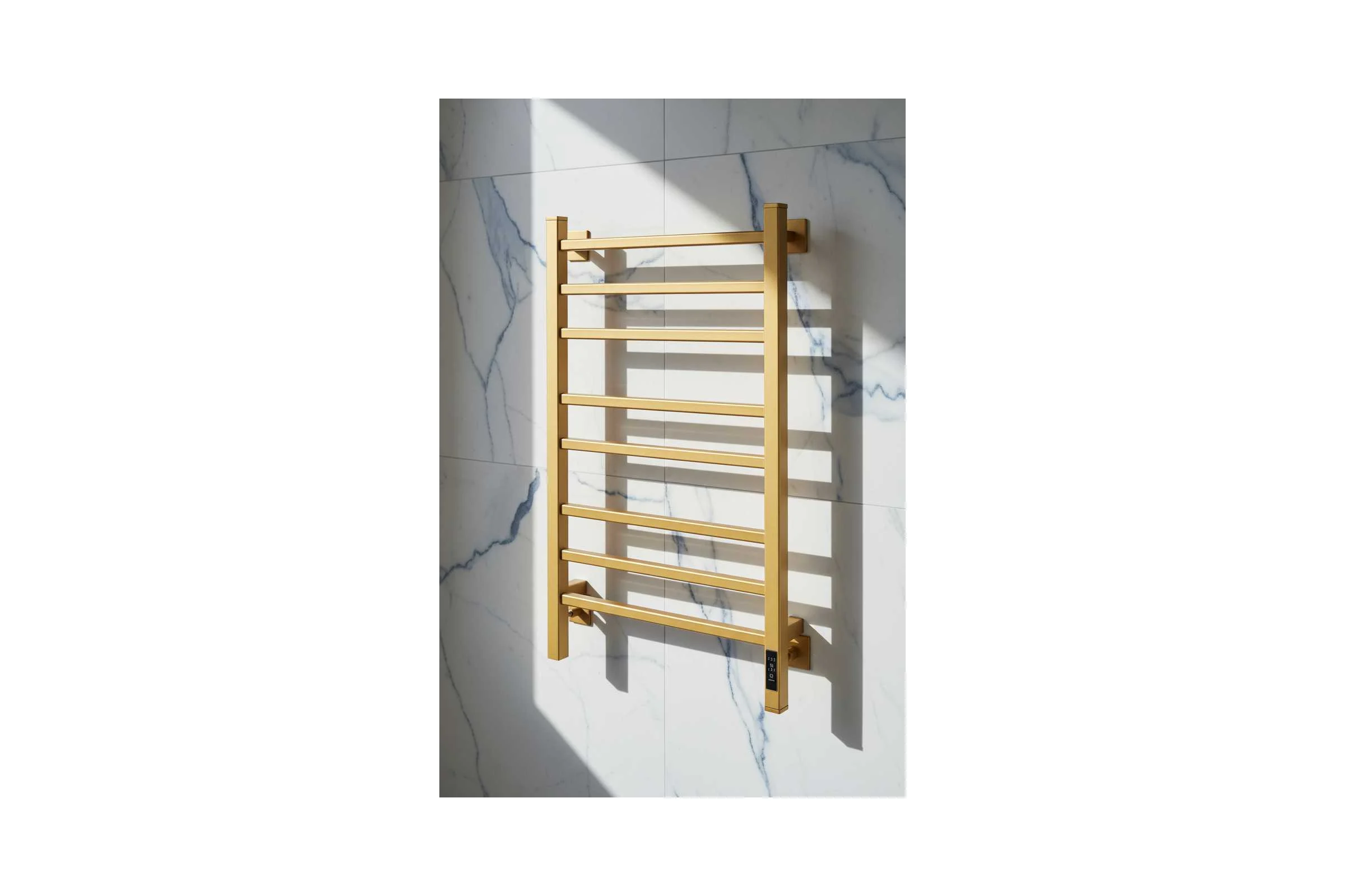 Полотенцесушитель электрический Comfysan с/т Pioli-K EC-8, 80x40 см, MAT GOLD RAL 018306