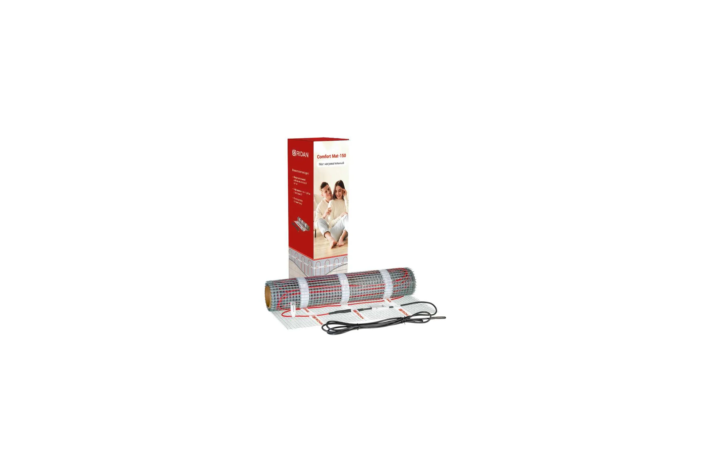 Нагревательный мат Ридан Comfort Mat-150 75 Вт 230 В 0,5 м² 21RT0400R