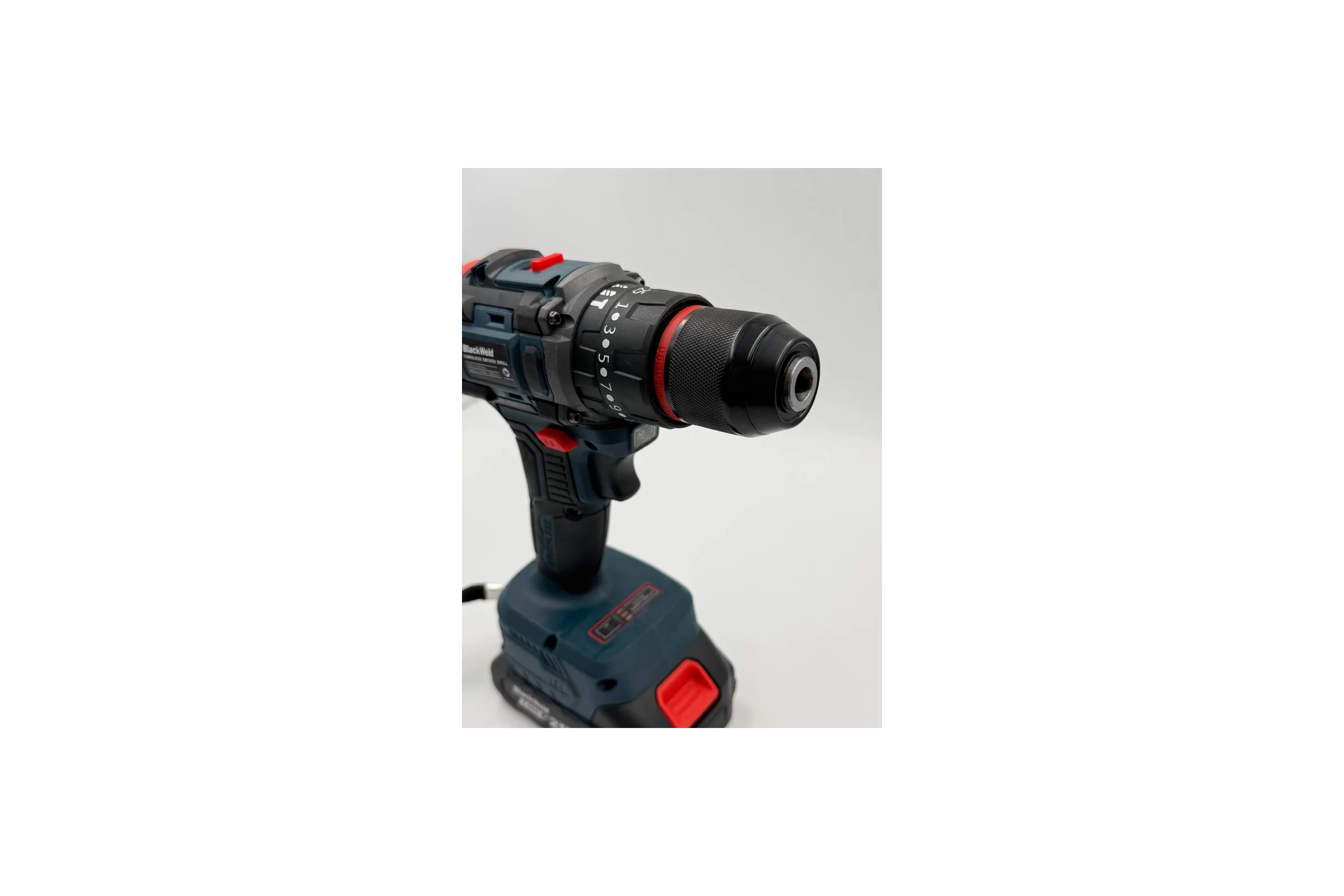 Бесщеточная аккумуляторная дрель-шуруповерт BlackWeld JZ02-10-2R 21V 2.0Ah 150176