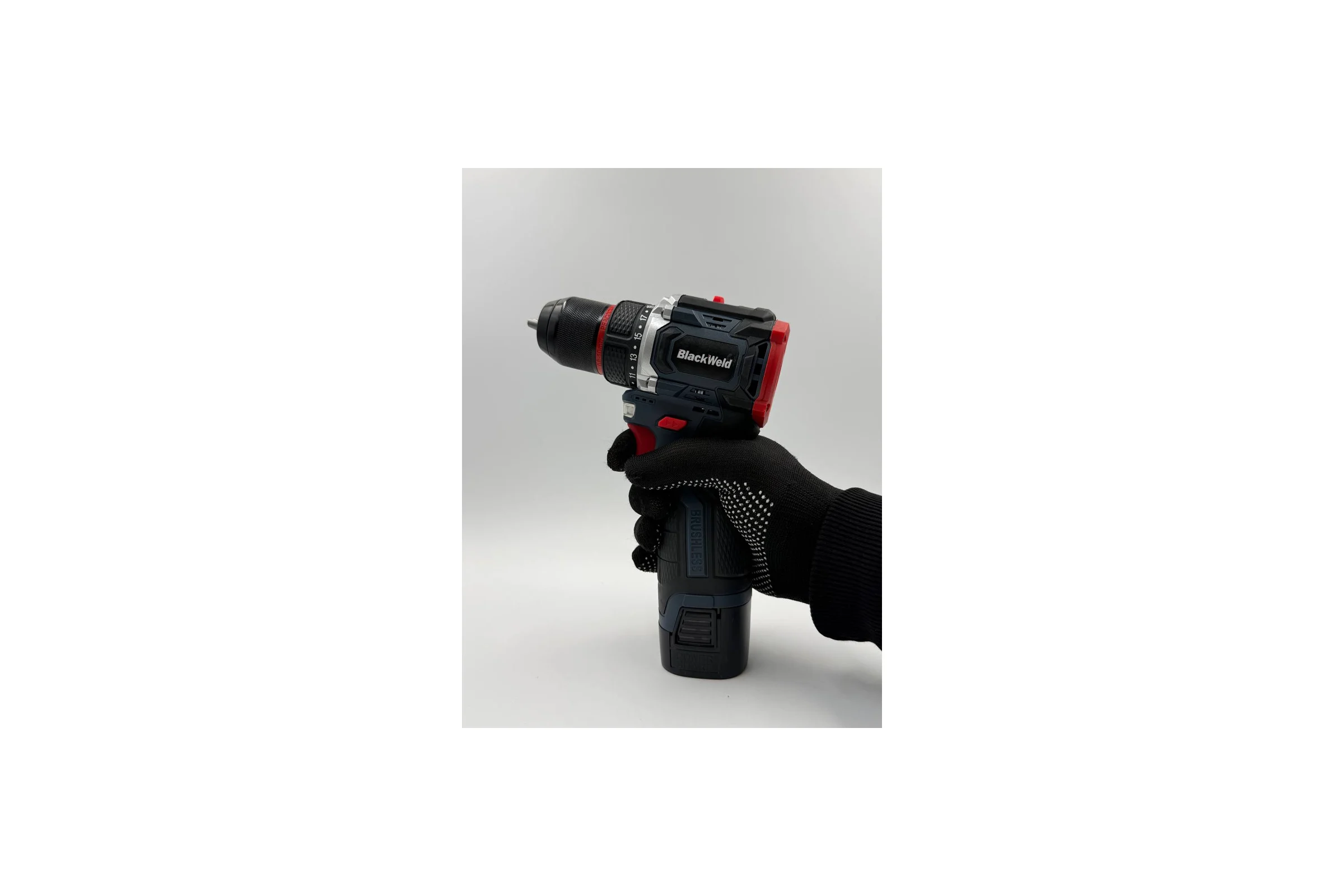 Бесщеточная аккумуляторная дрель-шуруповерт BlackWeld JZ10B 18V1.5Ah 150169