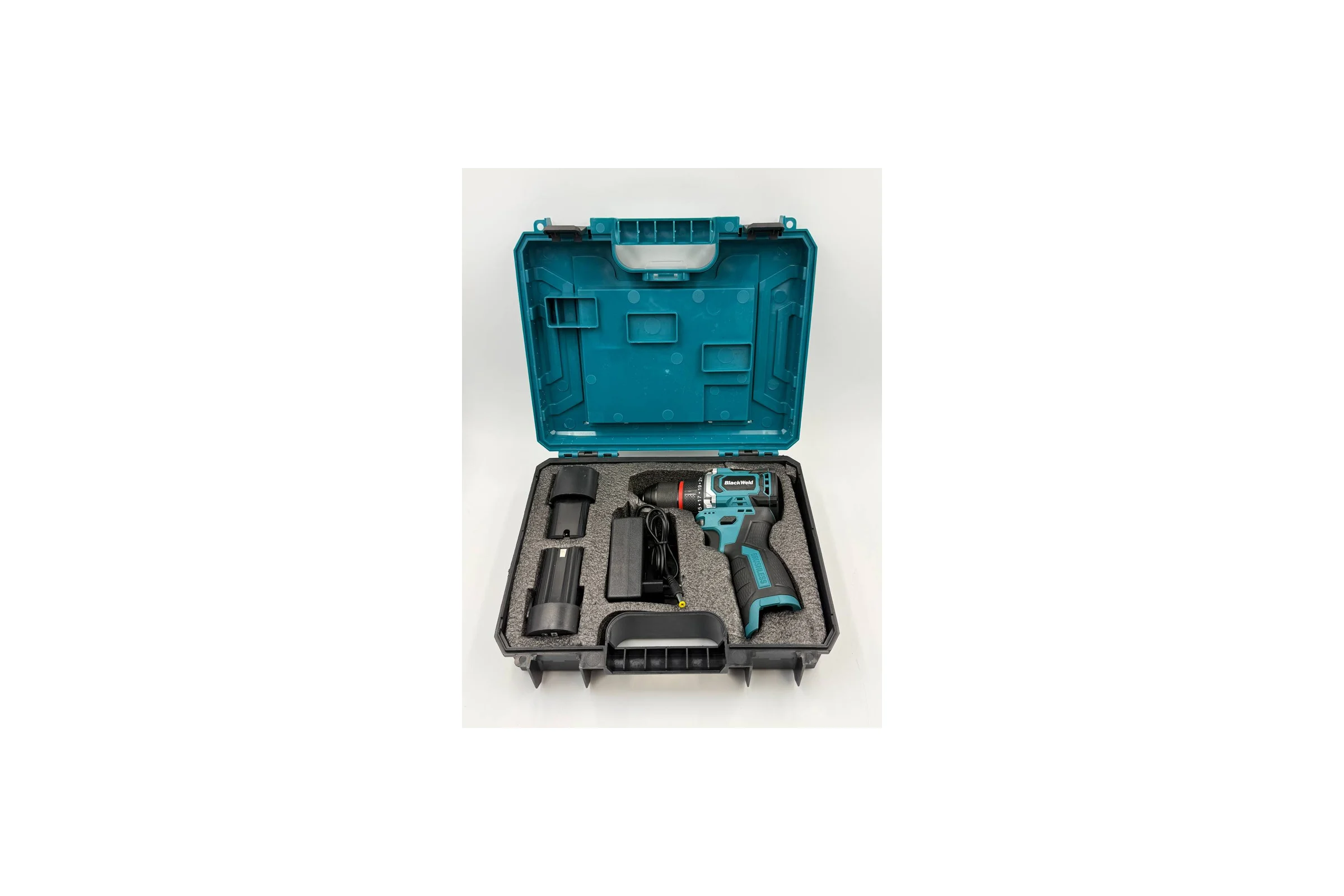 Бесщеточная аккумуляторная дрель-шуруповерт BlackWeld JZ10B 18V1.5Ah 150169