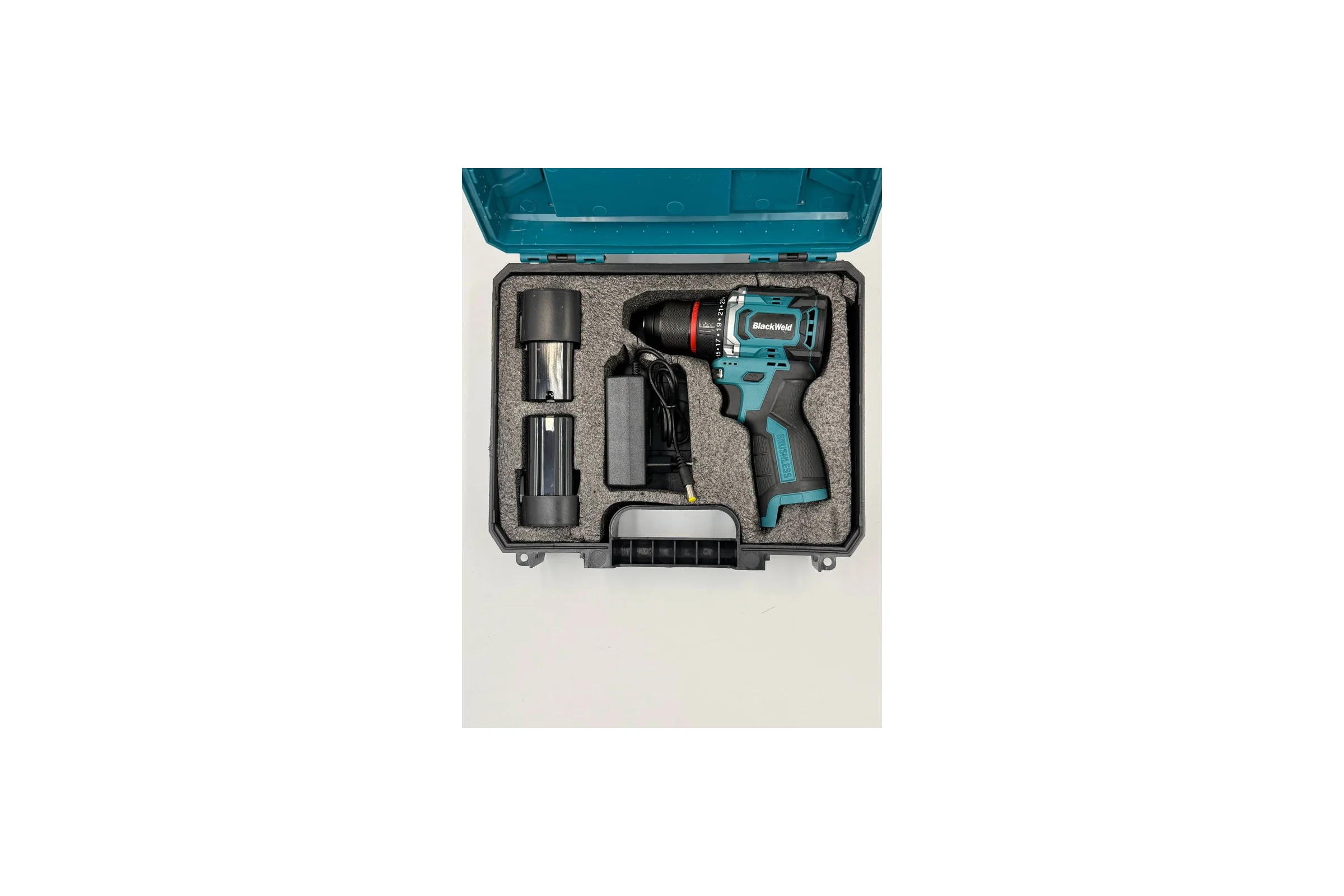 Бесщеточная аккумуляторная дрель-шуруповерт BlackWeld JZ10B 18V1.5Ah 150169
