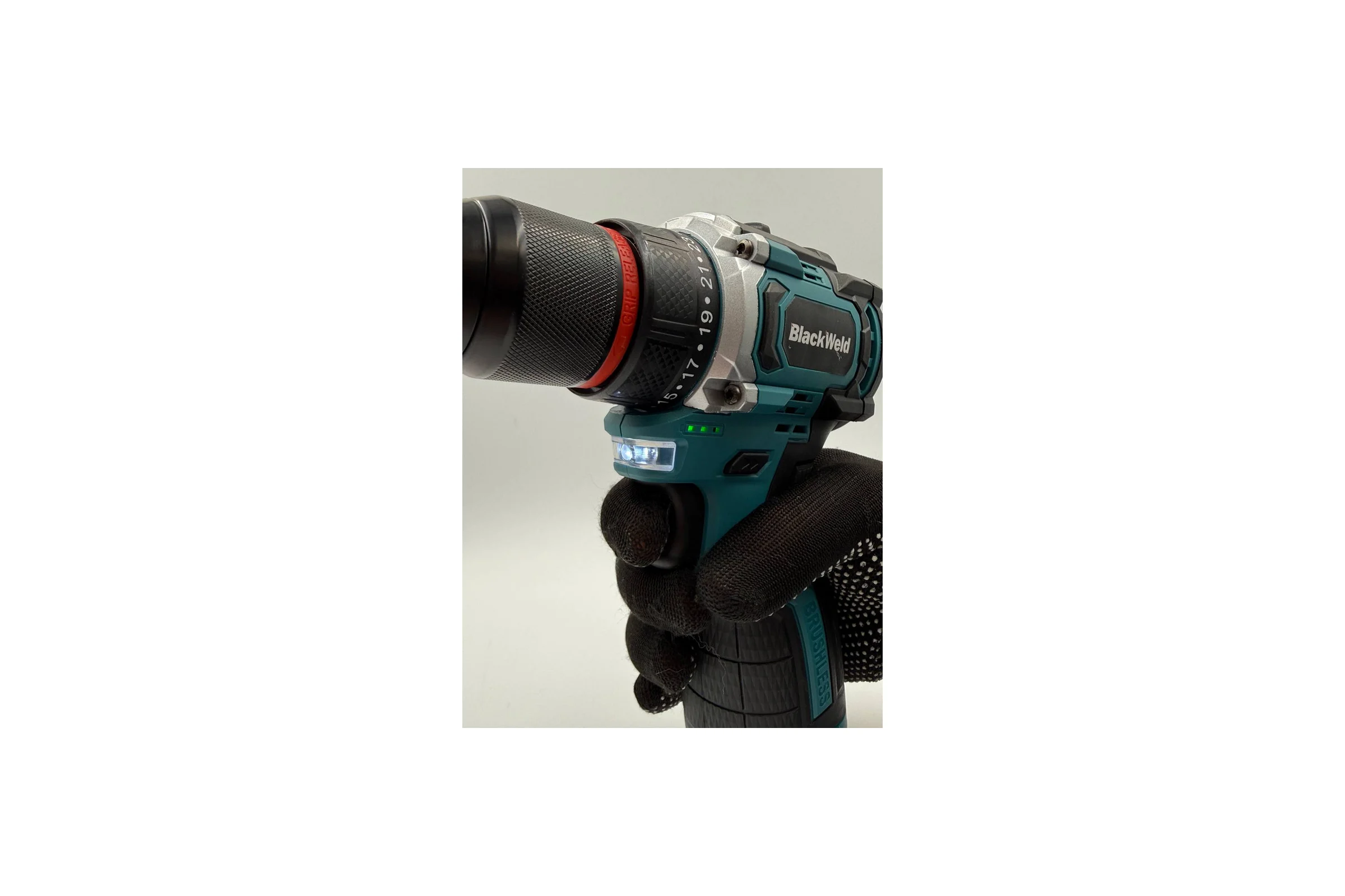 Бесщеточная аккумуляторная дрель-шуруповерт BlackWeld JZ10B 18V1.5Ah 150169