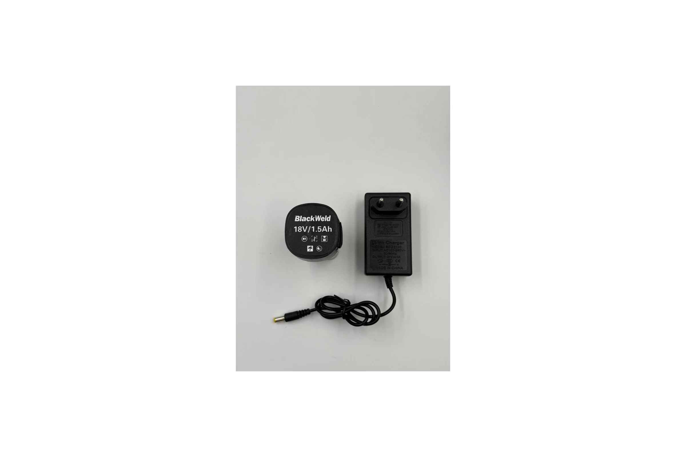Бесщеточная аккумуляторная дрель-шуруповерт BlackWeld JZ10B 18V1.5Ah 150169