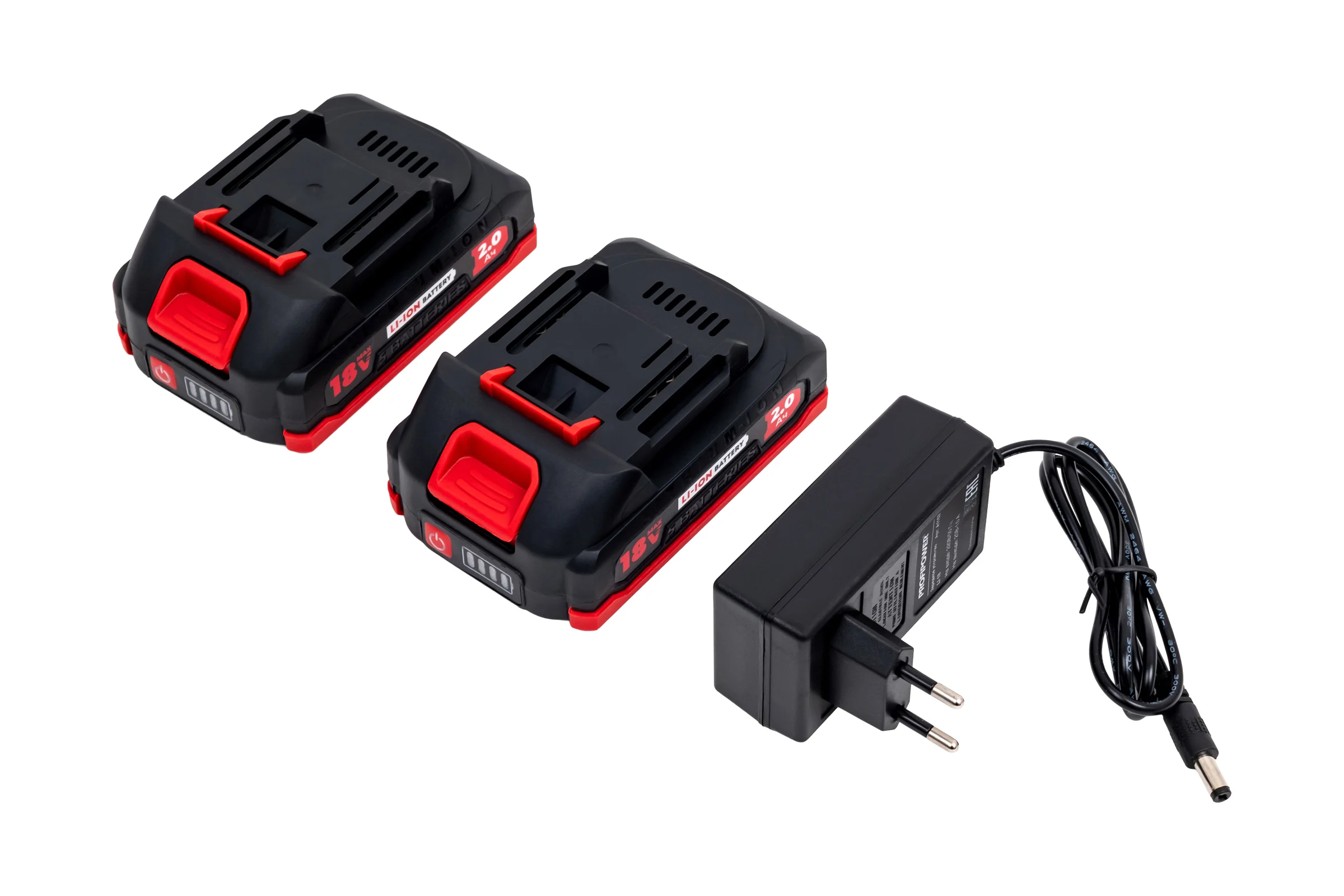 Аккумуляторный бесщеточный шуруповерт с набором Profipower MKBL-18BT E0147