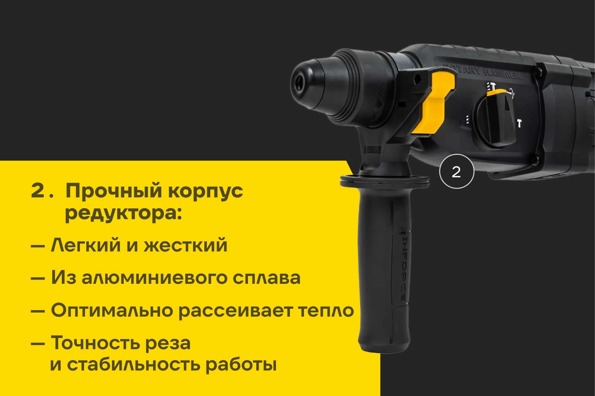 Перфоратор Inforce RH2608R-P