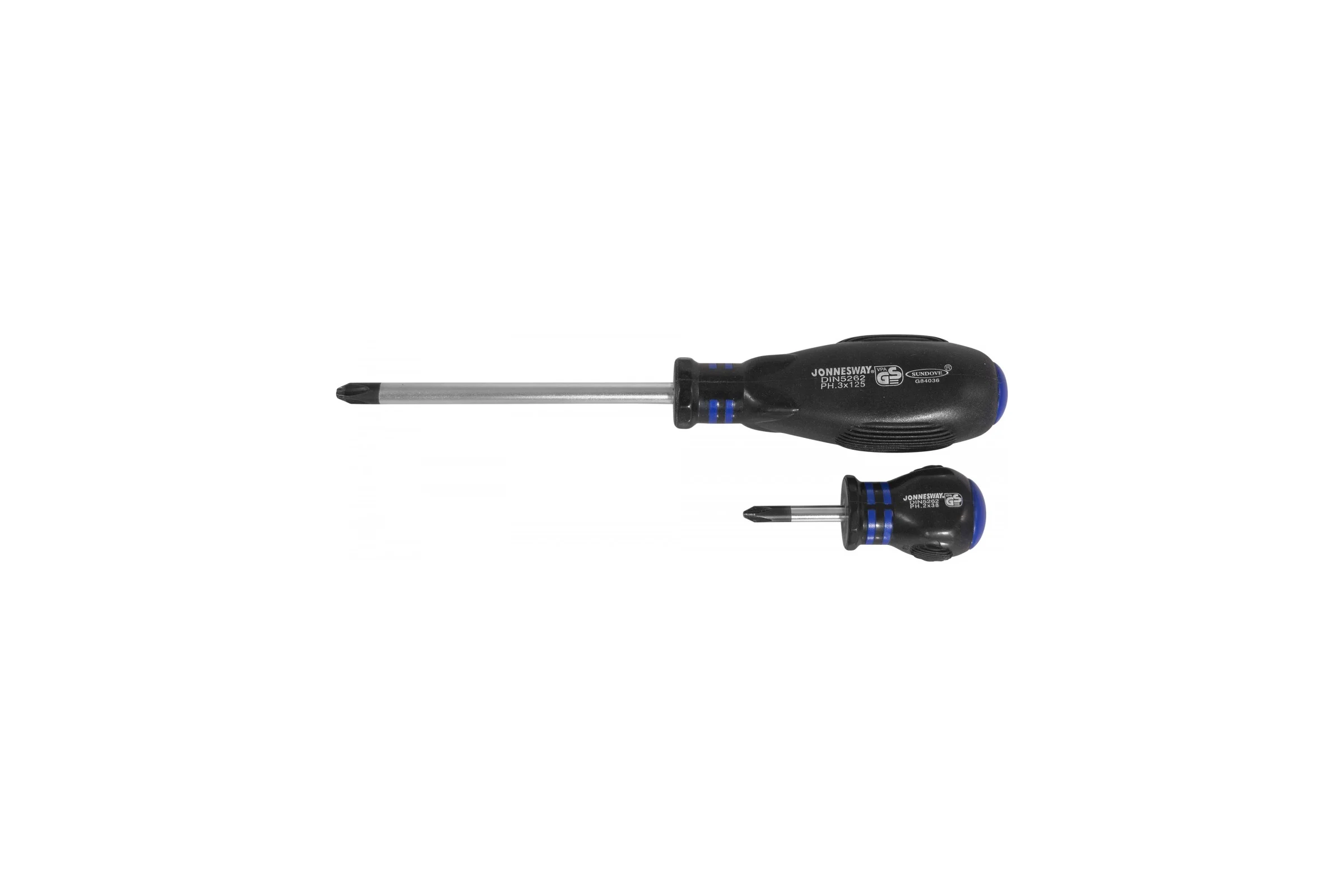 Стержневая крестовая отвертка HERCULES Jonnesway D03P2100  PH2х100 мм 47056