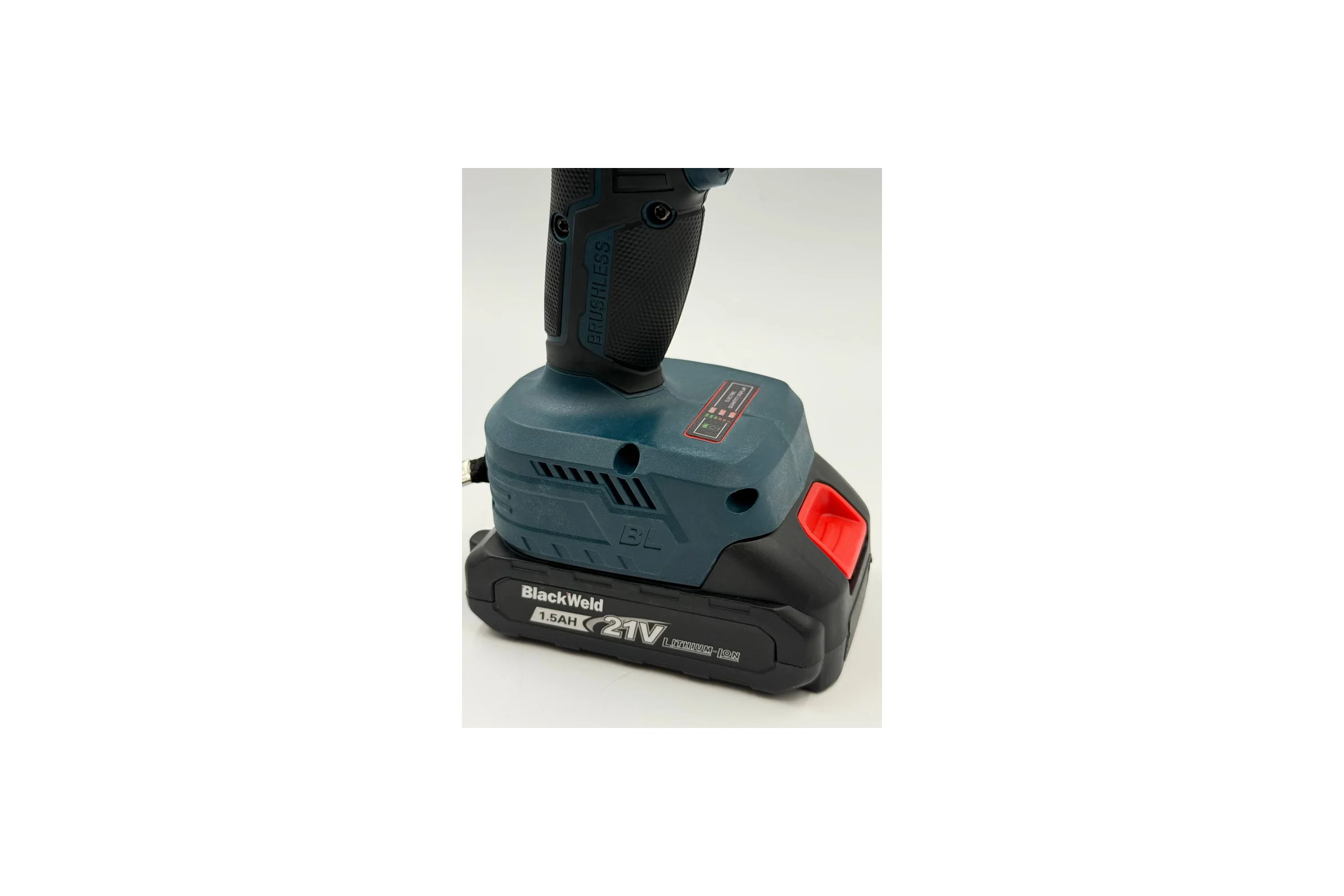 Бесщеточная аккумуляторная дрель-шуруповерт BlackWeld JZ02-10R 21V 1.5Ah 150173
