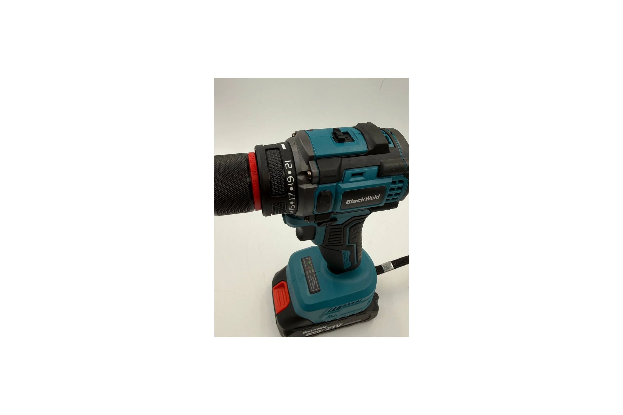 Бесщеточная аккумуляторная дрель-шуруповерт BlackWeld JZ02-10B 21V 1.5Ah 150175