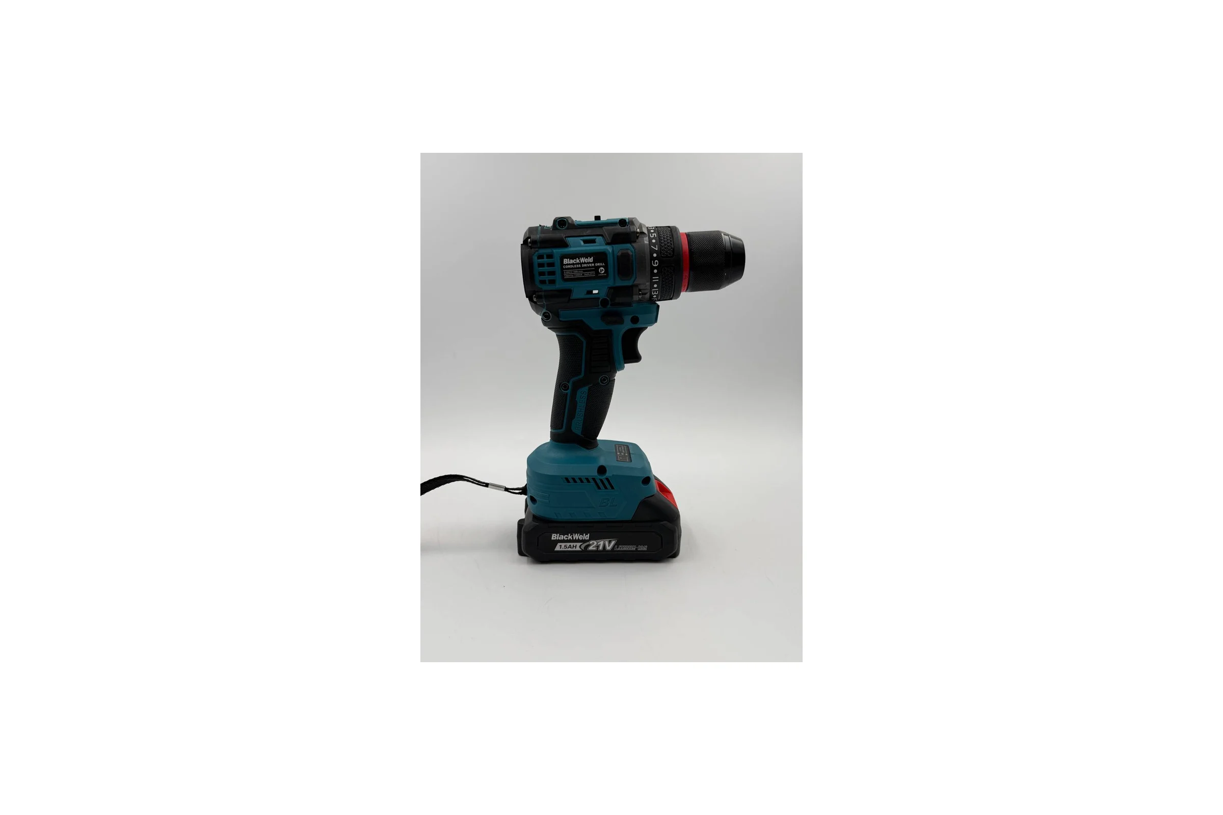Бесщеточная аккумуляторная дрель-шуруповерт BlackWeld JZ02-10B 21V 1.5Ah 150175