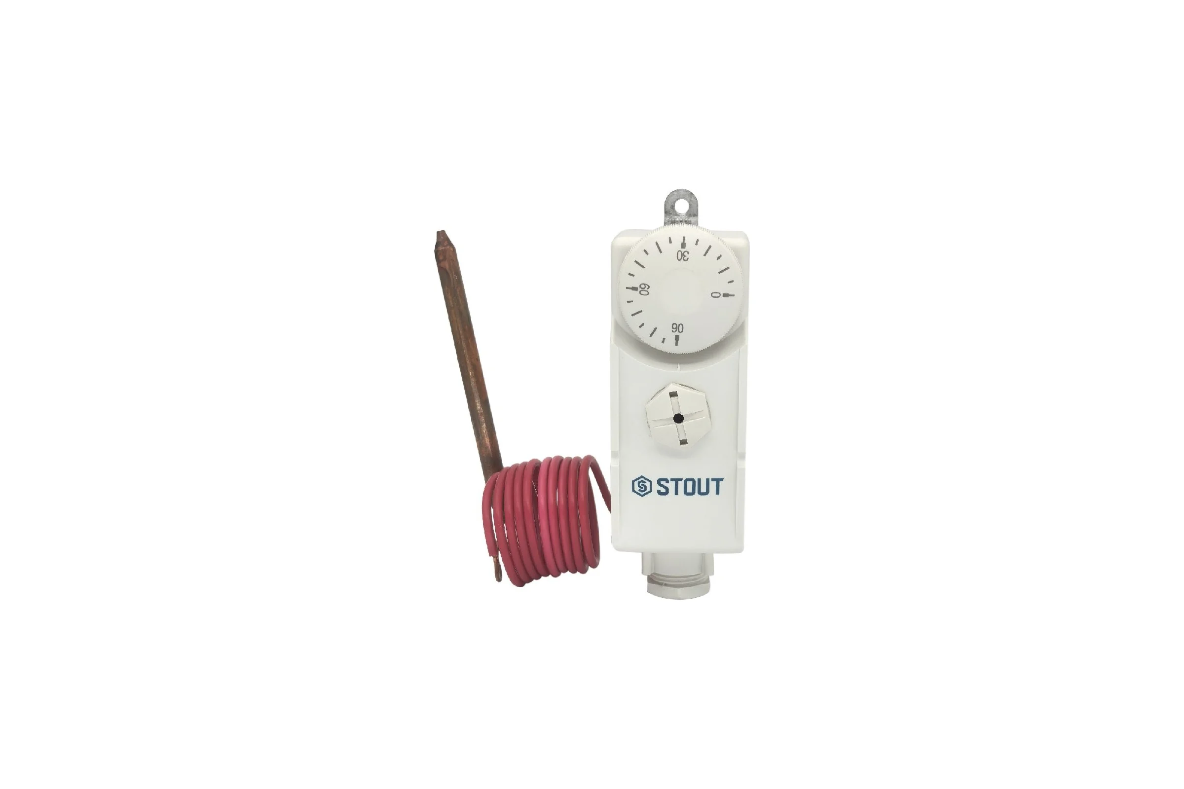 Термостат STOUT STE-1007-100090 с капиллярной трубкой 1м и датчиком механич RG009455R1J2J9