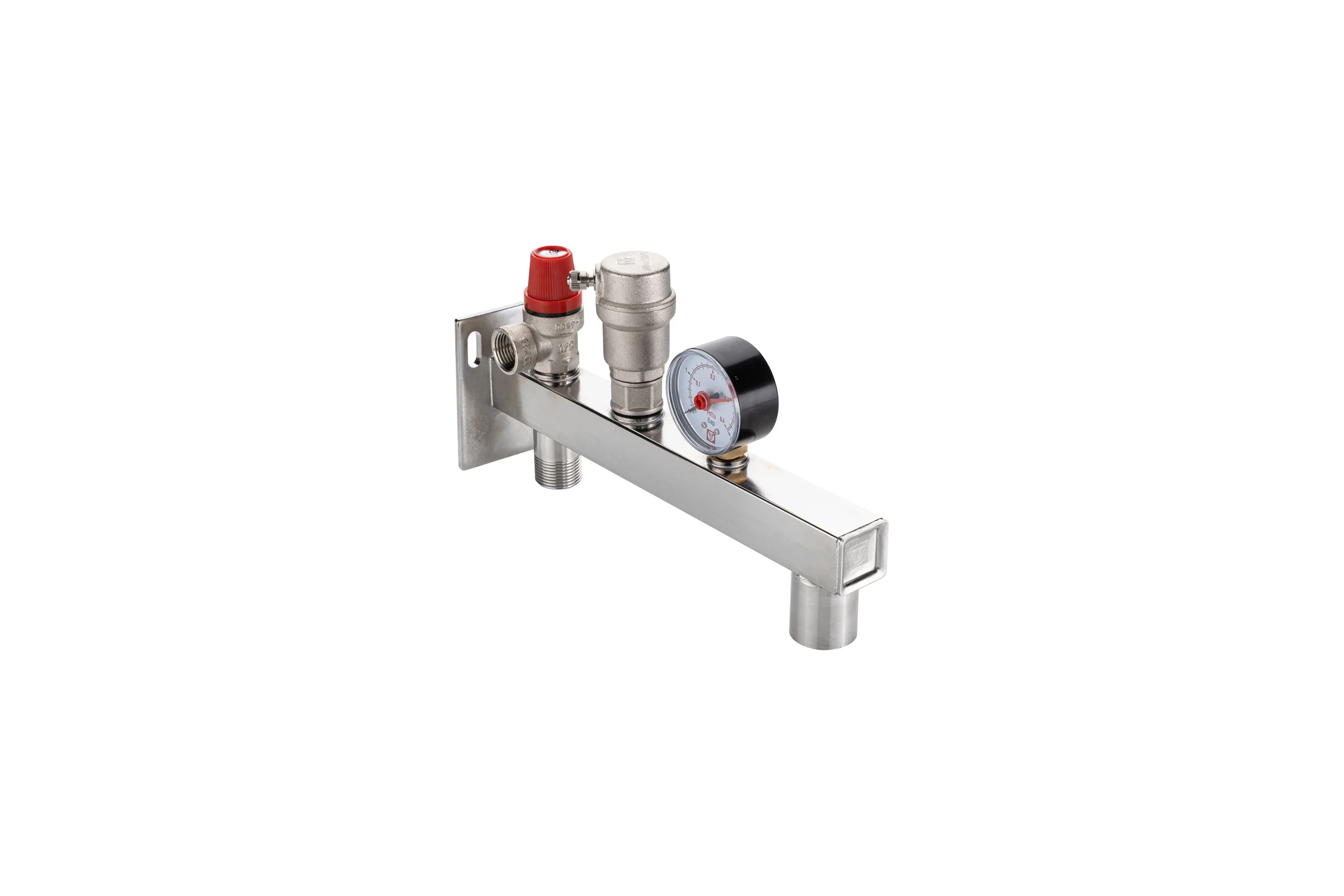 Группа безопасности из нержавеющей стали Valtec консольная VT.495.SS.03