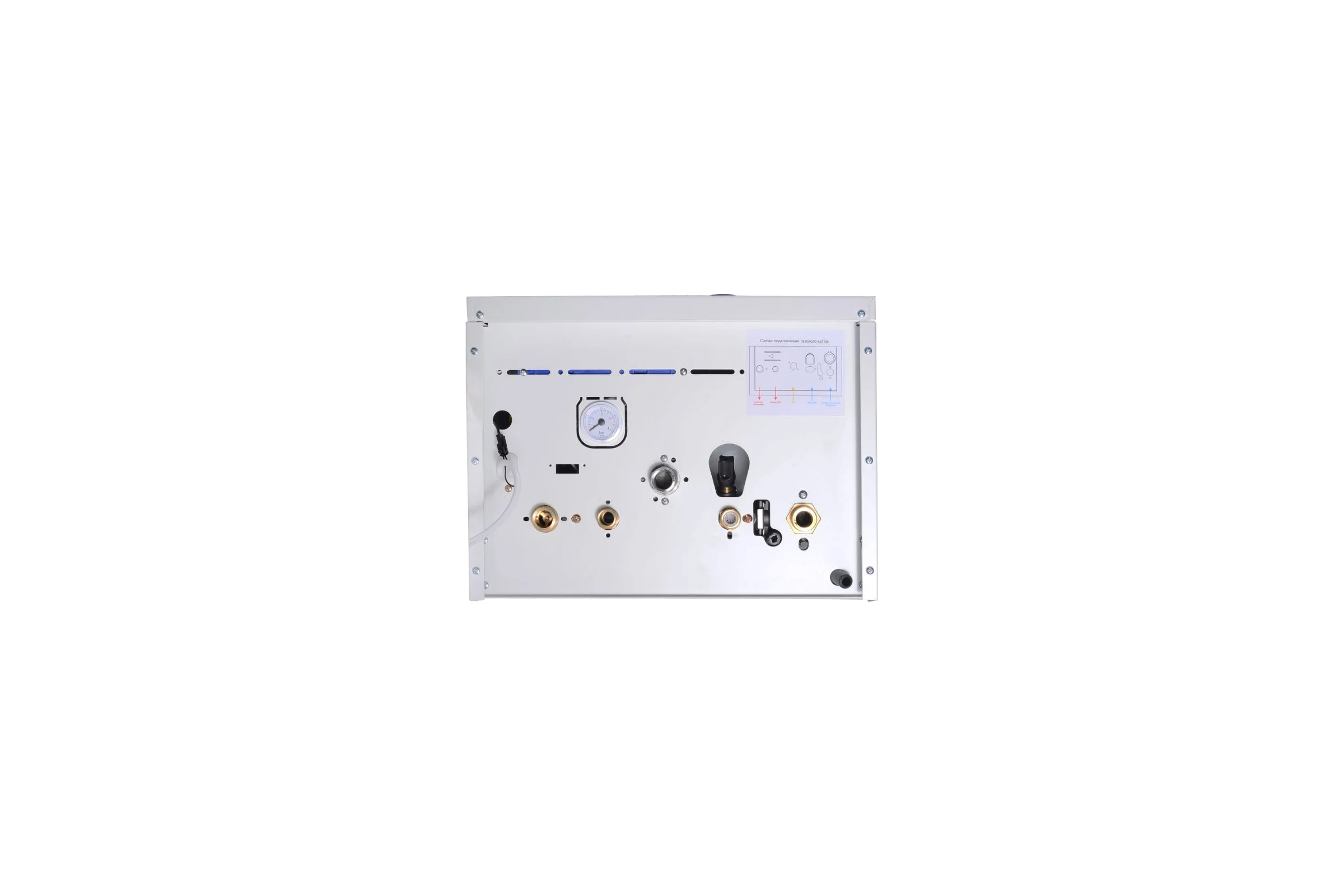 Газовый настенный двухконтурный котел Ресанта ГК-30 74/9/6
