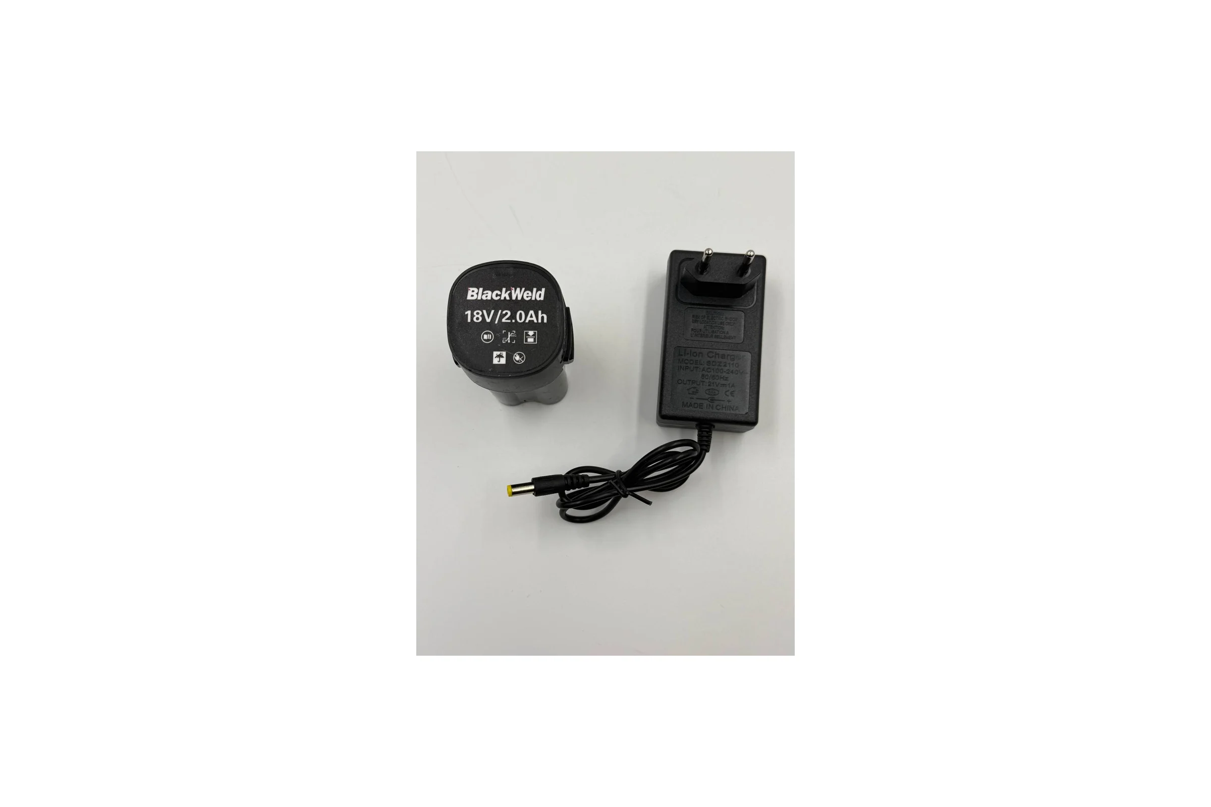 Бесщеточная аккумуляторная дрель-шуруповерт BlackWeld JZ10-2Y 18V 2.0Ah 150171