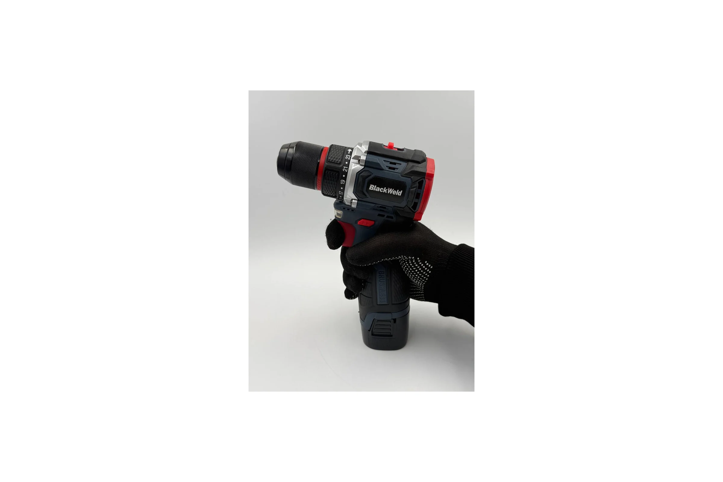 Бесщеточная аккумуляторная дрель-шуруповерт BlackWeld JZ10-2R 18V 2.0Ah 150170