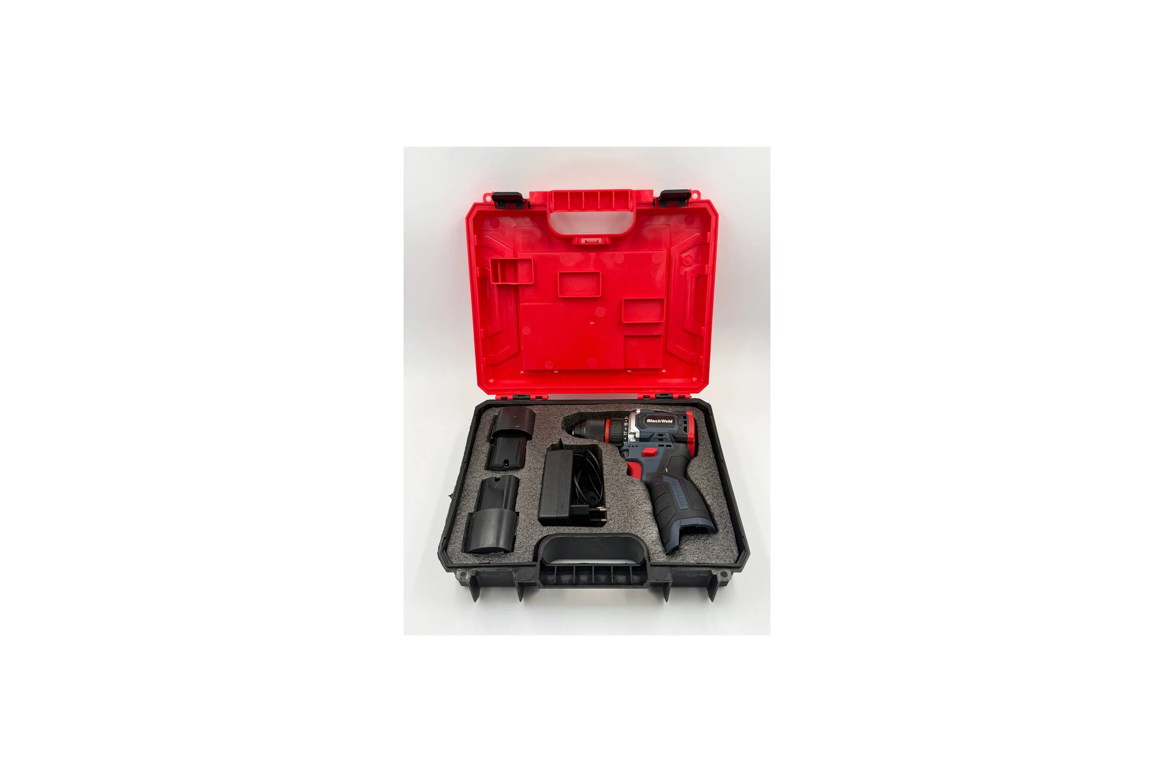 Бесщеточная аккумуляторная дрель-шуруповерт BlackWeld JZ10-2R 18V 2.0Ah 150170