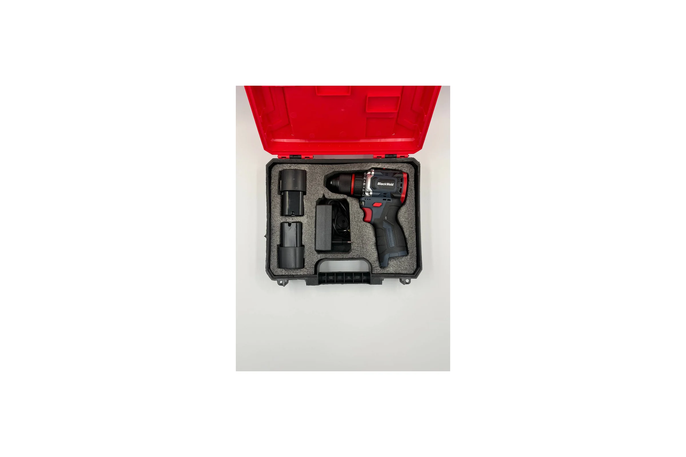 Бесщеточная аккумуляторная дрель-шуруповерт BlackWeld JZ10-2R 18V 2.0Ah 150170