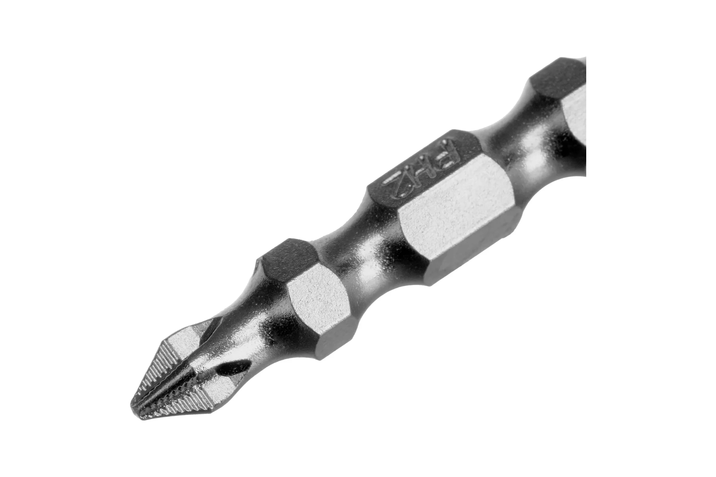 Бита GROSS двухсторонняя, PH2-PH1, 45мм, сталь S2, 10 шт 112011