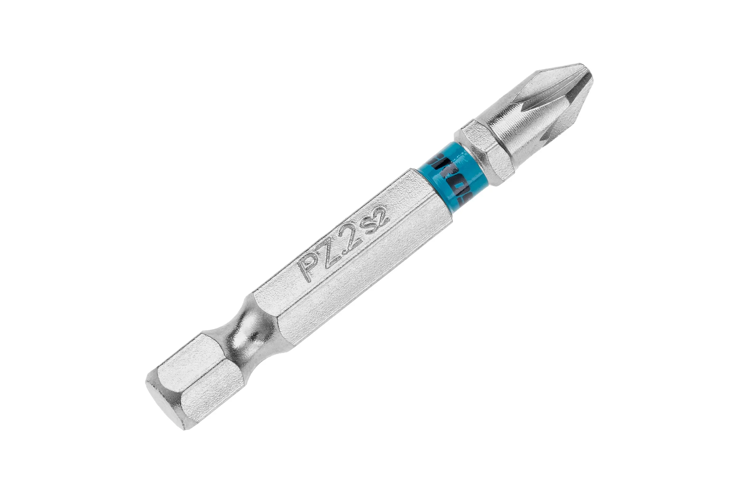 Бита GROSS PZ2, 50мм, сталь S2, шестигр., 10 шт 113045