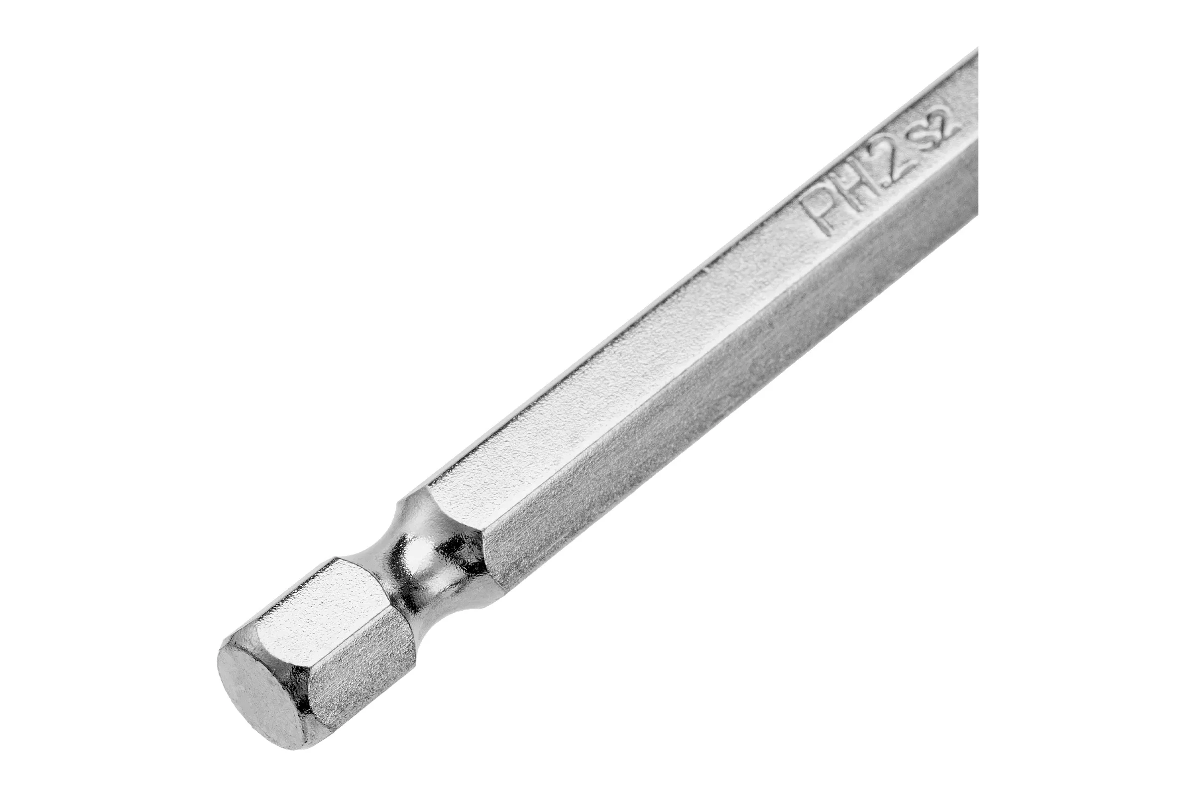 Бита GROSS PH2, 90мм, сталь S2, шестигр., 10 шт 113079
