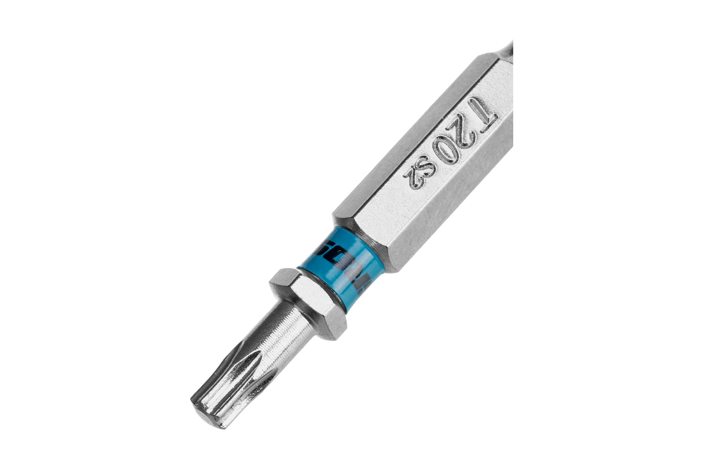 Бита GROSS Torx 20, 50мм, сталь S2, шестигр., 10 шт 114070