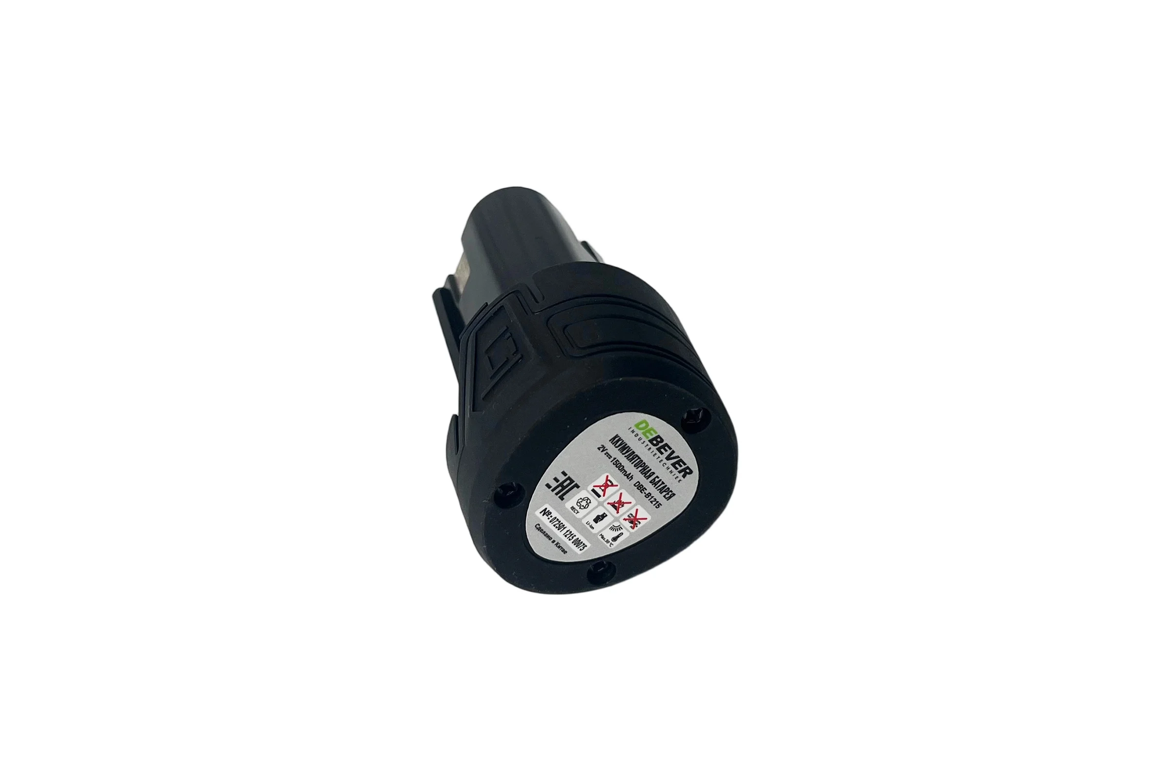 Аккумулятор DeBever li-ion; 12В; 1,5 а/ч DBE-B1215