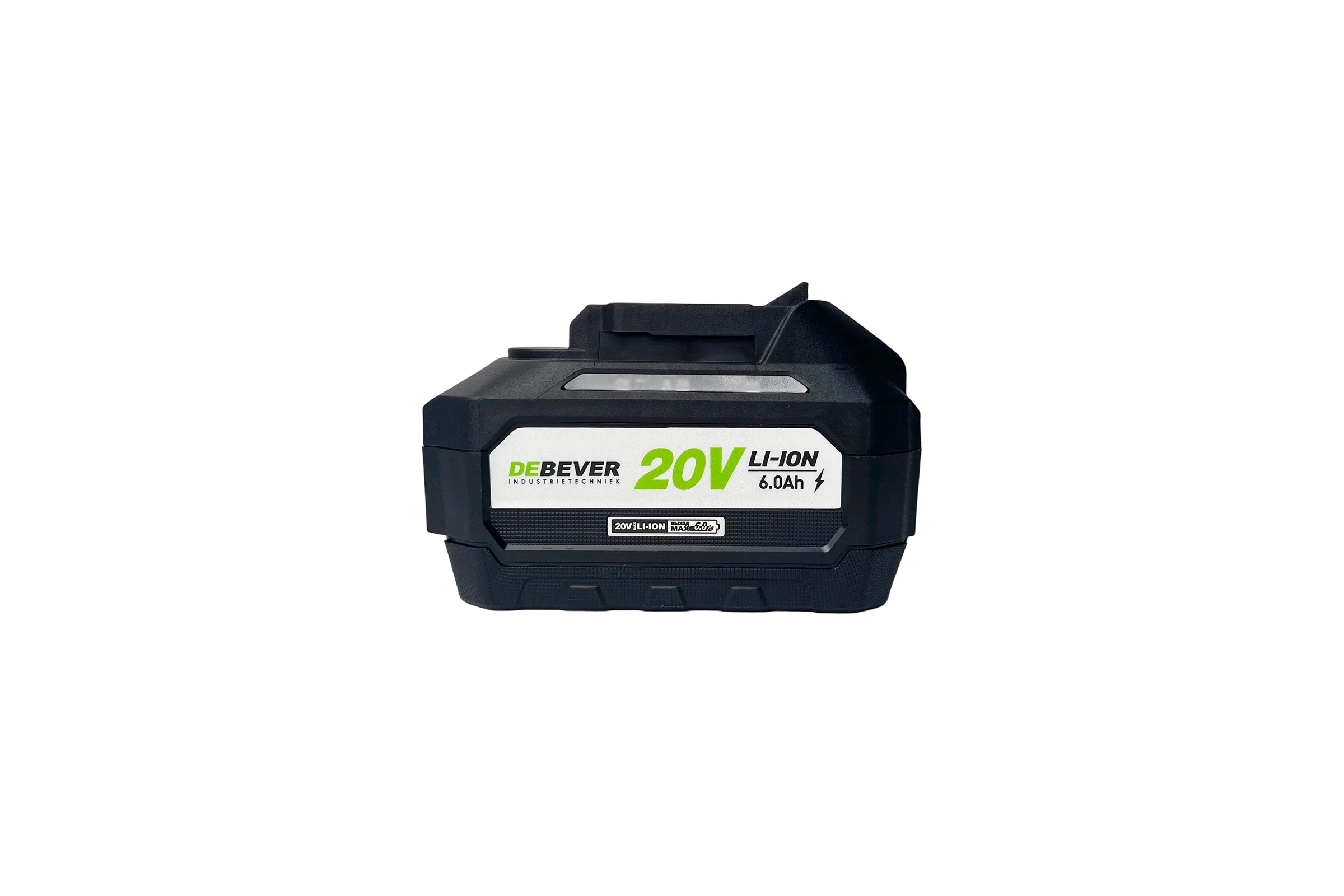 Аккумулятор DeBever li-ion; 20В; 6,0 а/ч DBE-B2060