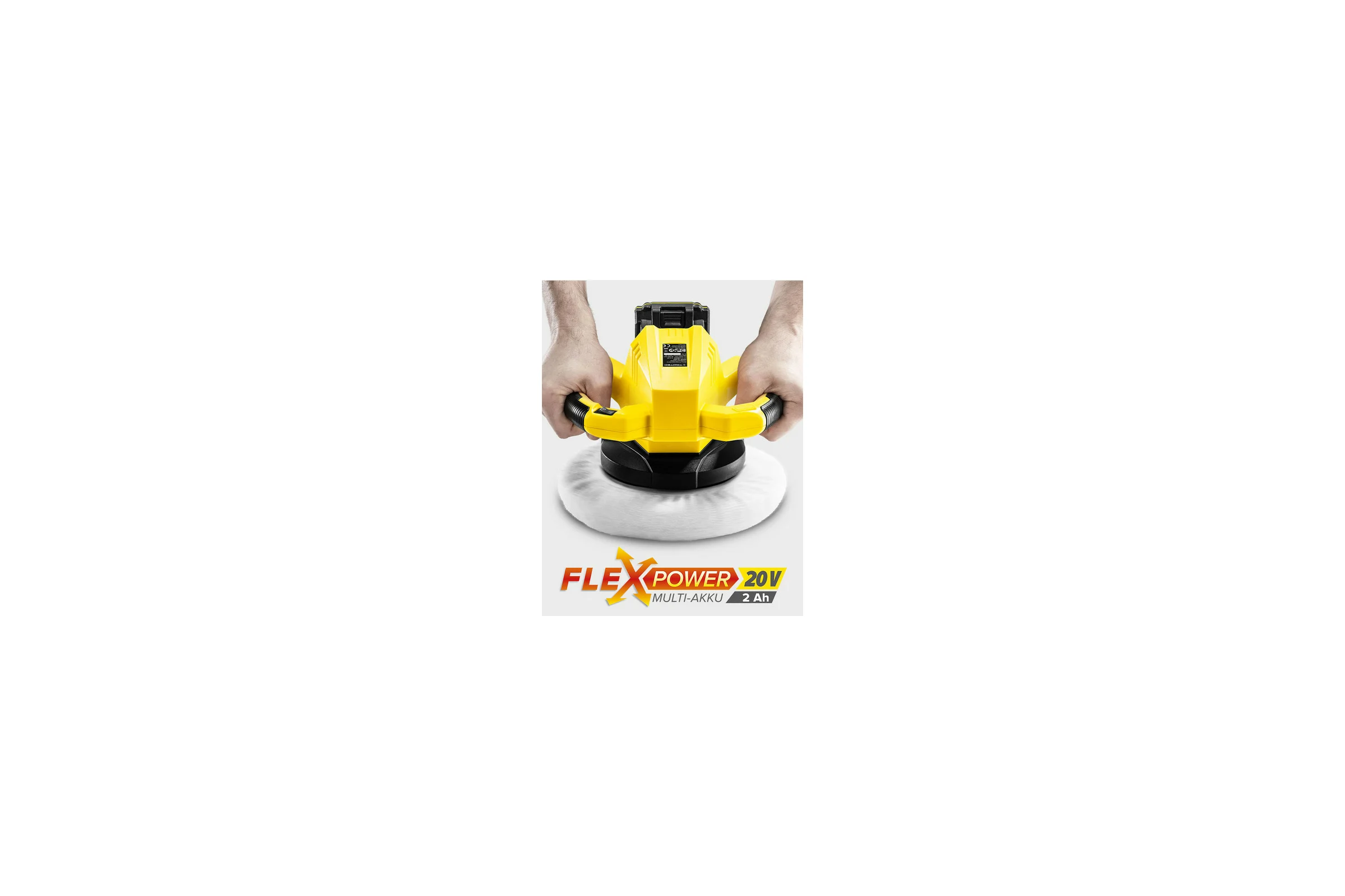 Аккумуляторная эксцентриковая полировальная машина TROTEC PPOS 10-20 V 4450000101