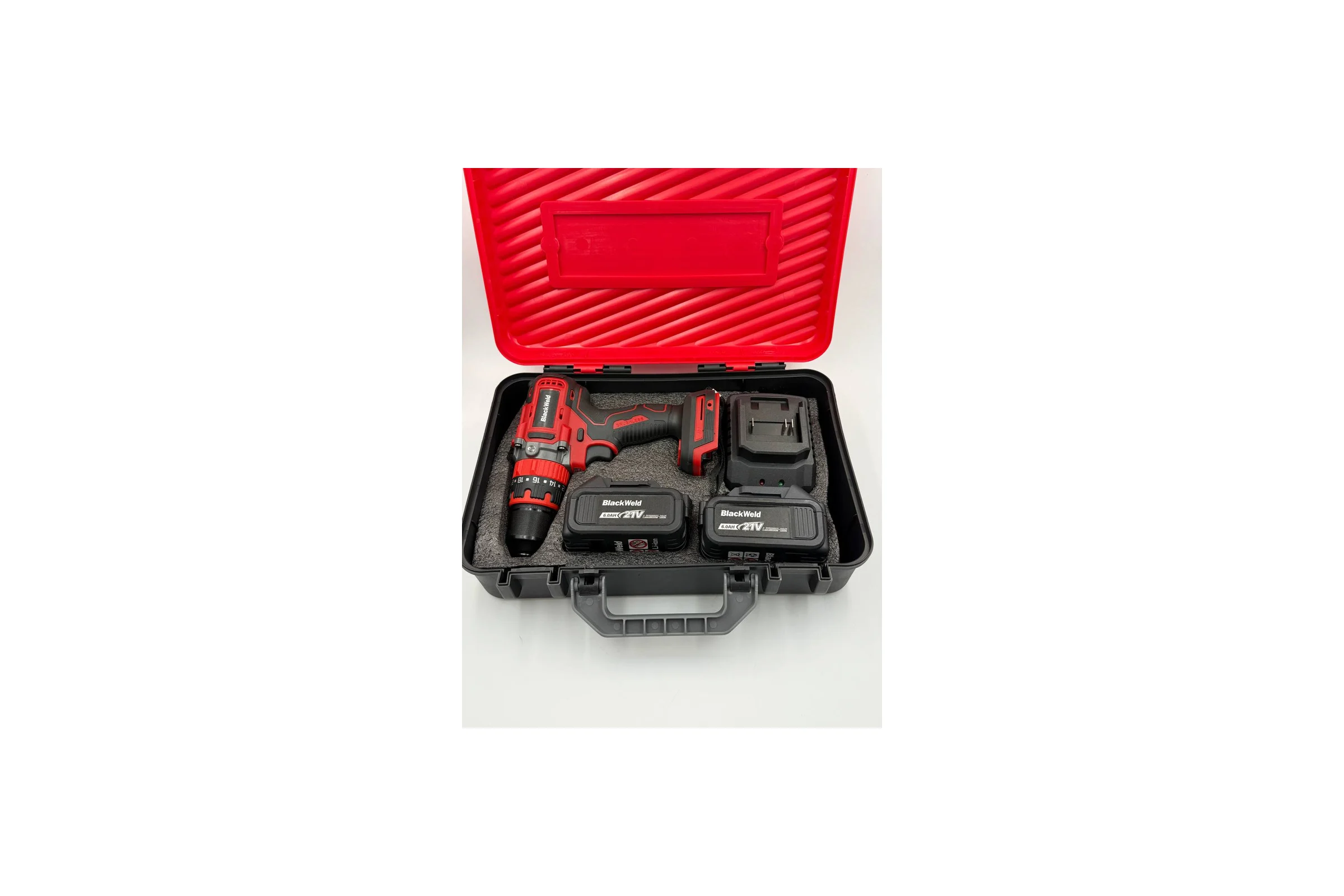 Дрель-шуруповерт BlackWeld ударная бесщеточная аккумуляторная DZ16-6R 6.0Ah 150161