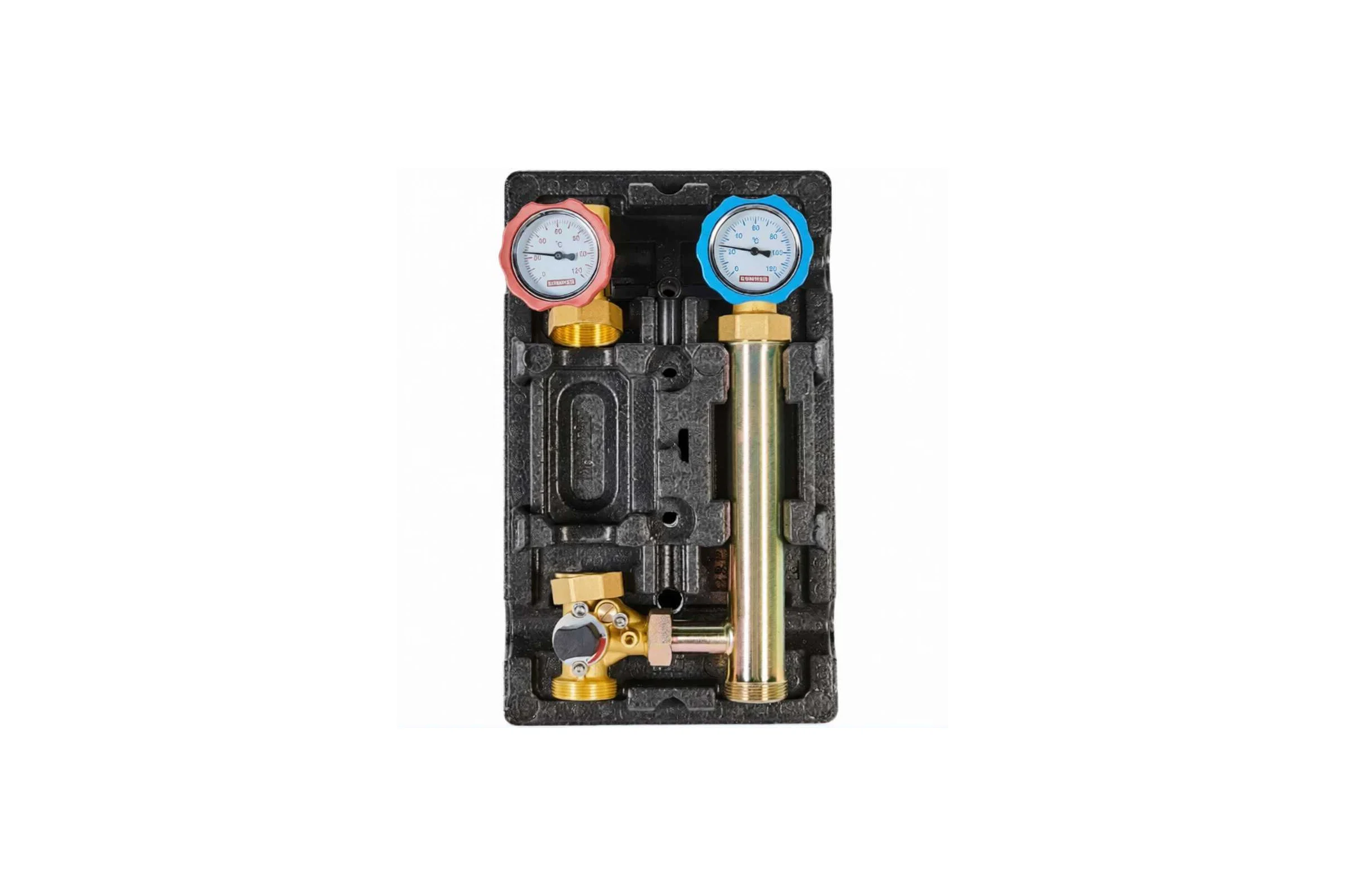 Насосная группа ROMMER с 3-х ходовым приводным смесителем 1 RDG-1004-002501 PEE9H49LQRKKT0