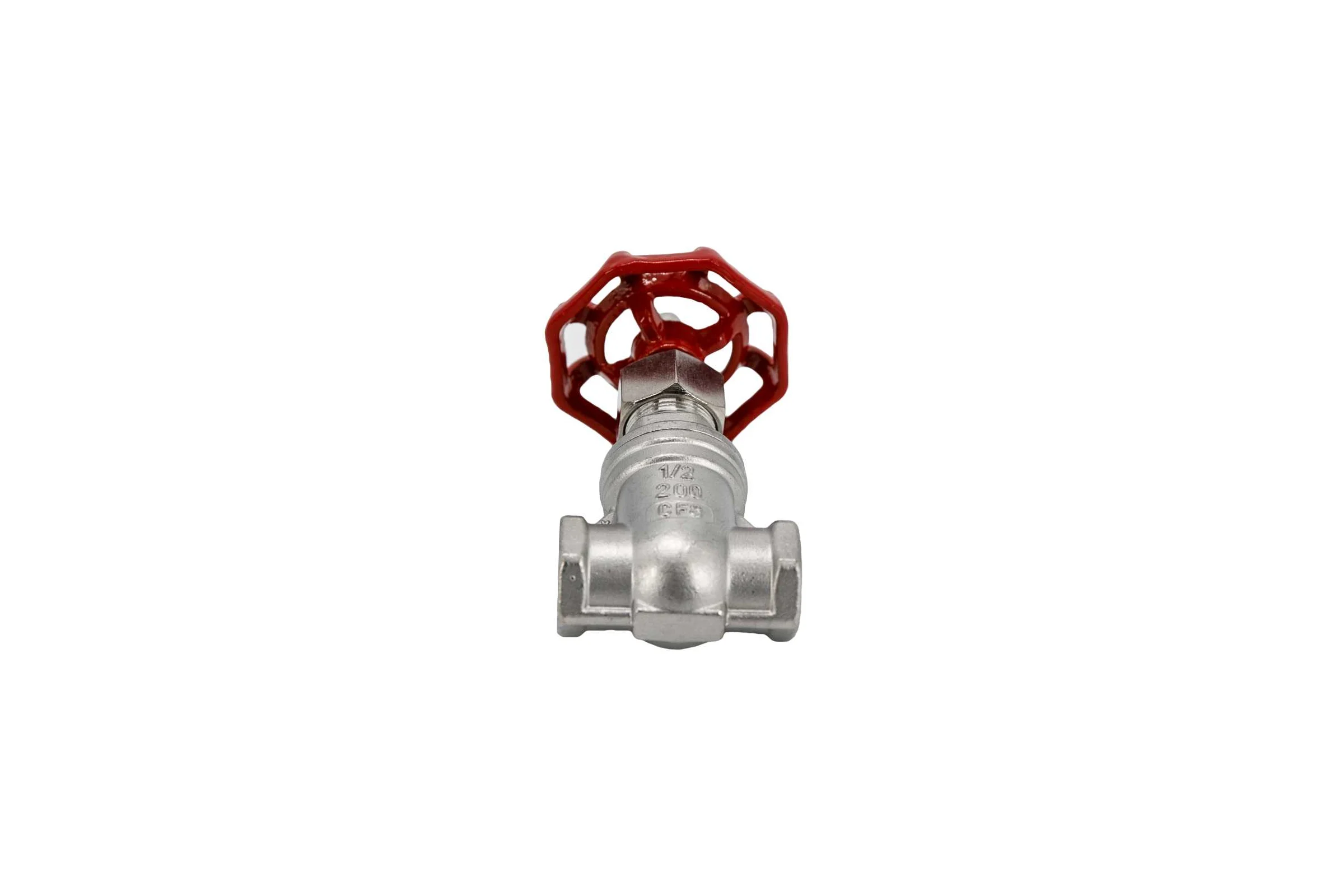 Задвижка клиновая муфтовая нержавеющая NEWKEY, AISI304 DN15 (1/2), CF8, PN14 NK-ZKm15/4