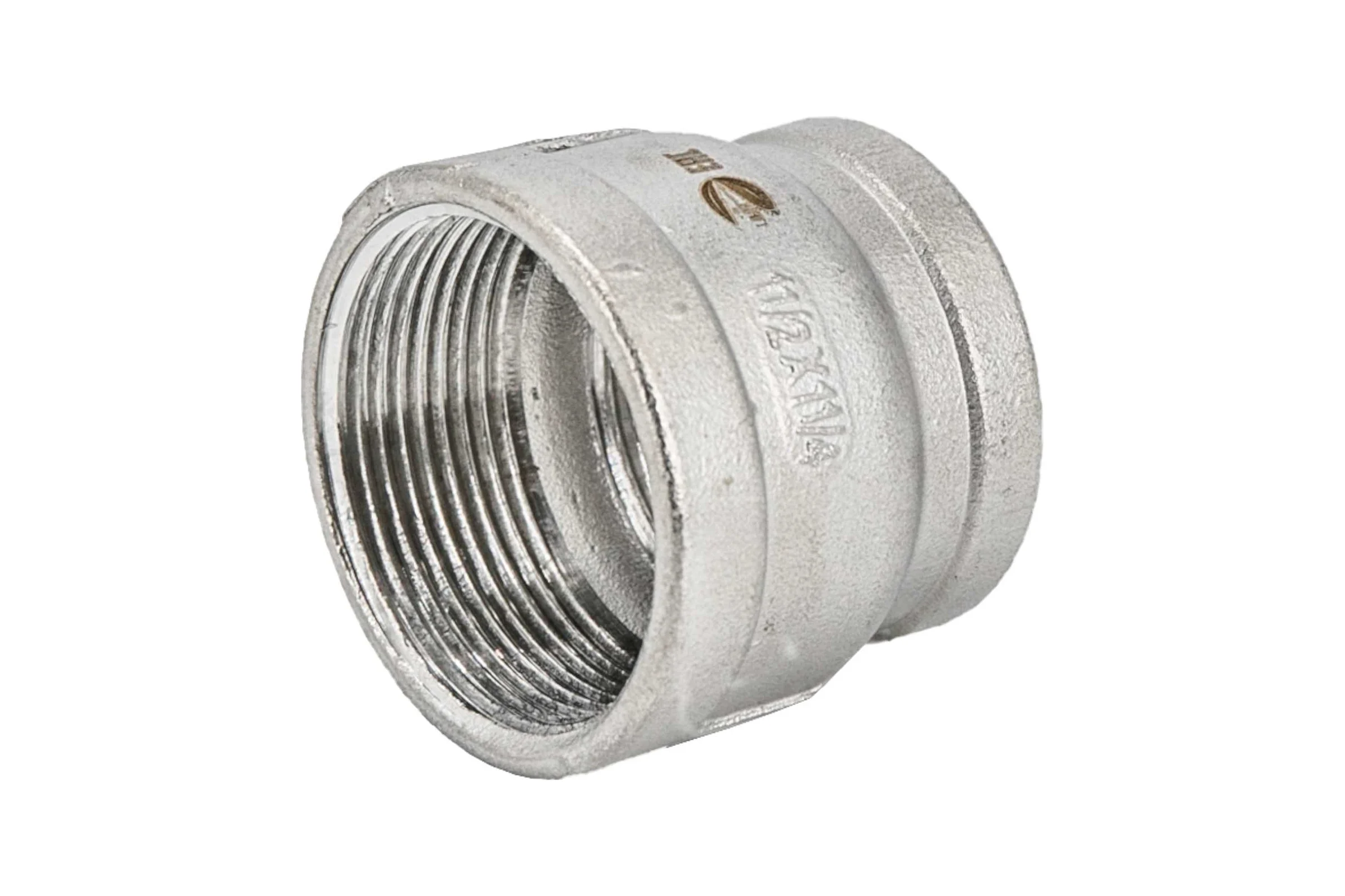 Муфта переходная нержавеющая NEWKEY, AISI304 DN40×DN32 (1 1/2×1 1/4), CF8, PN16 NK-MMH40*32/4