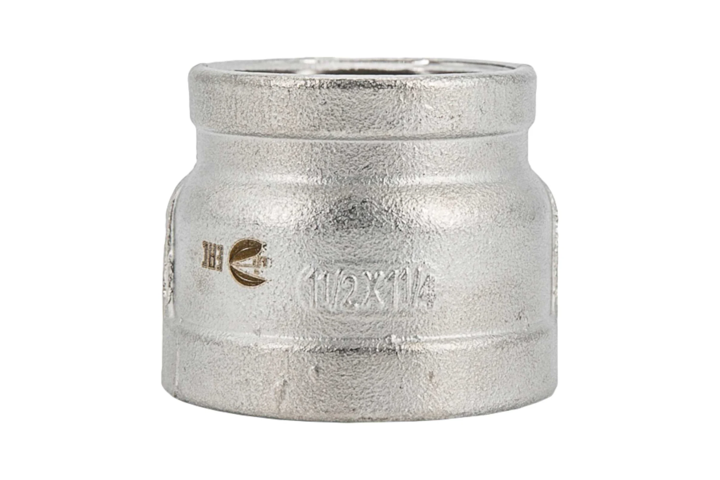 Муфта переходная нержавеющая NEWKEY, AISI304 DN40×DN32 (1 1/2×1 1/4), CF8, PN16 NK-MMH40*32/4