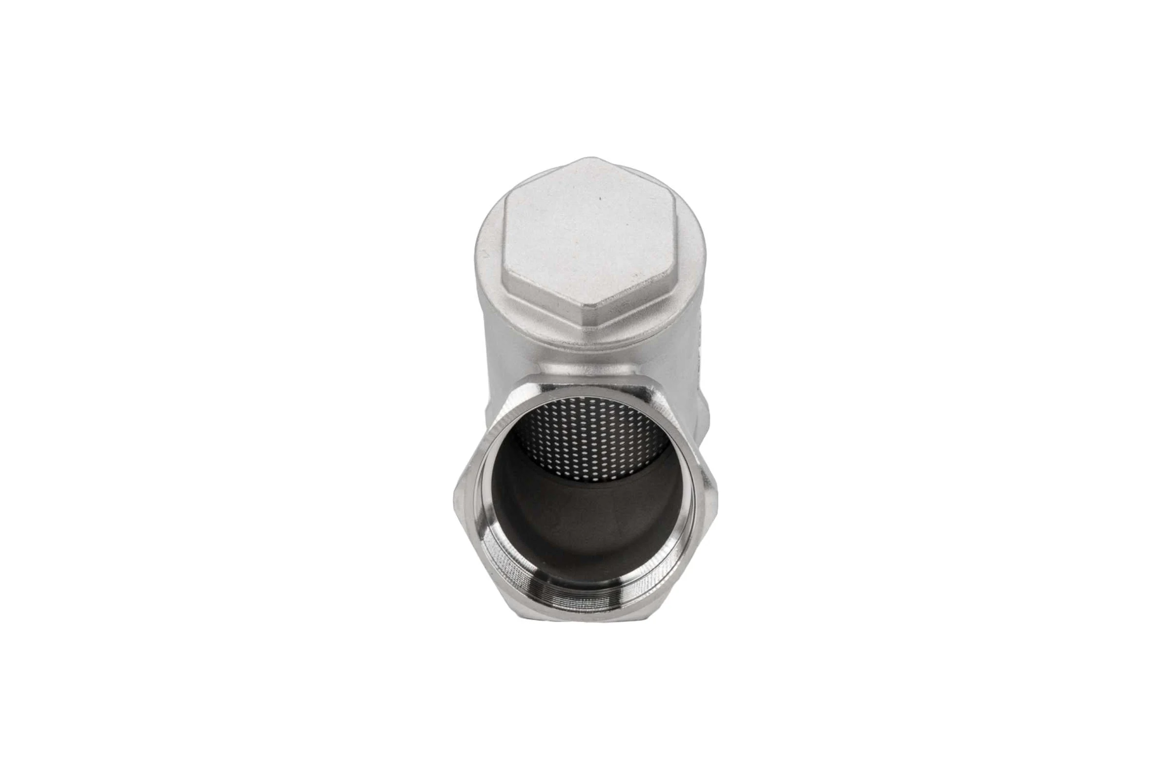 Фильтр муфтовый Y-типа нержавеющий NEWKEY, AISI316 DN65 (2 1/2), CF8M, PN16 NK-YS65/6