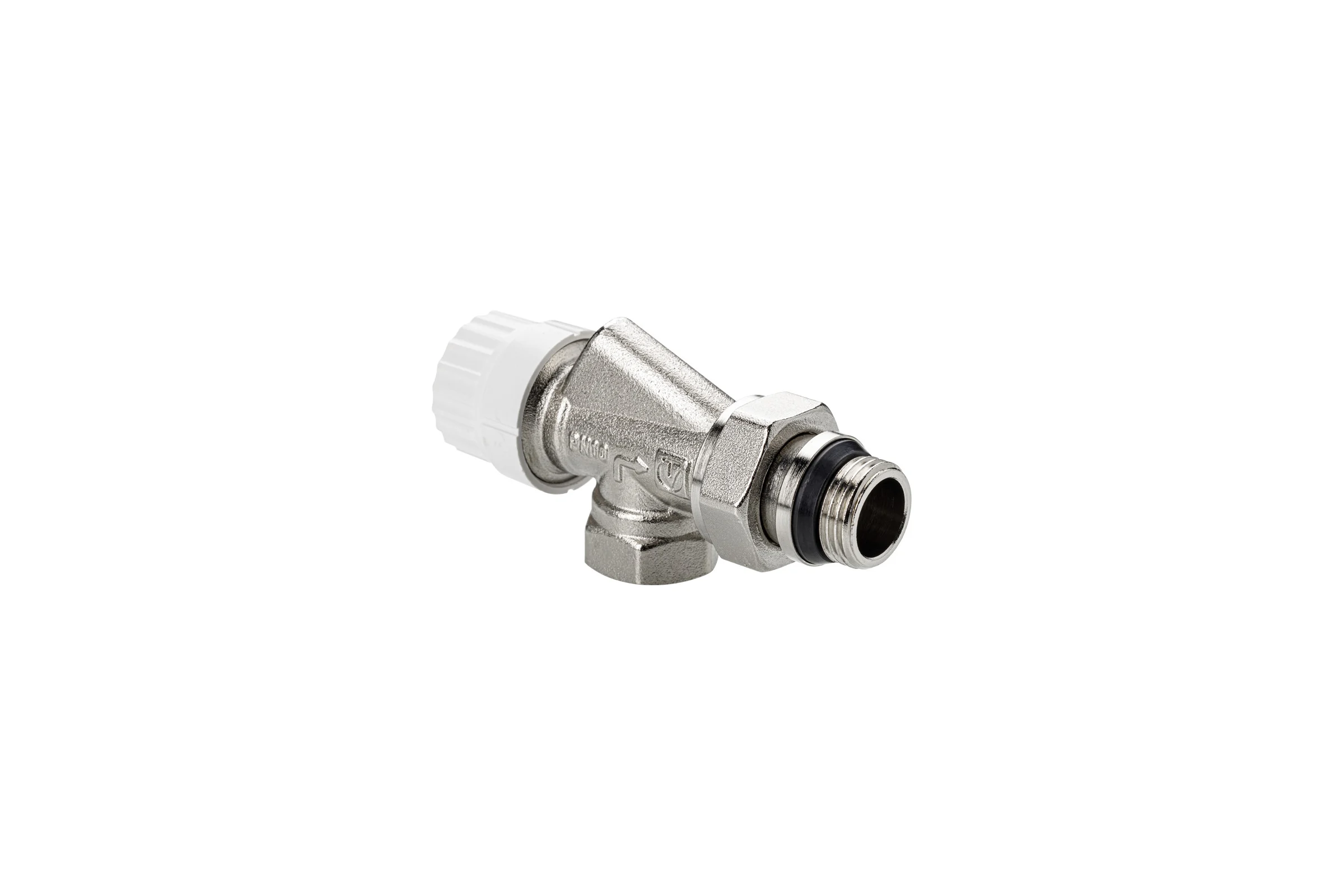 Клапан радиаторный осевой с преднастройкой Valtec DN15, 1/2 VT.179.NRC.04