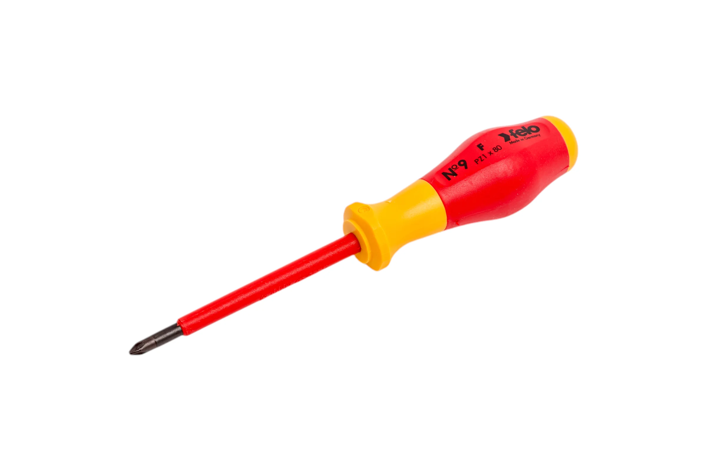 Диэлектрическая крестовая отвертка Felo PZ1x80 91510290