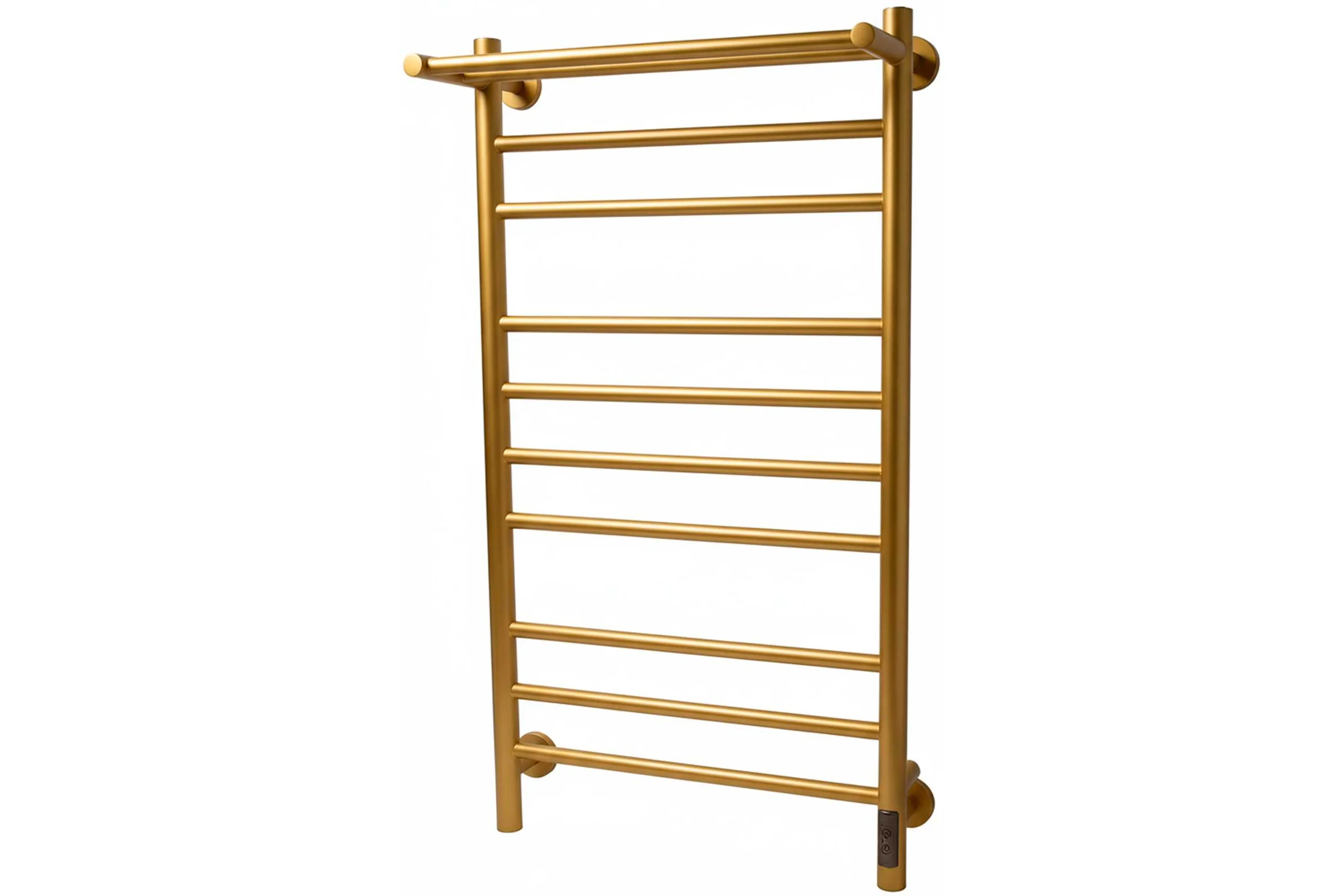 Полотенцесушитель электрический Comfysan с/т Luce EC-10 100/50 с полкой, MAT GOLD RAL 018856