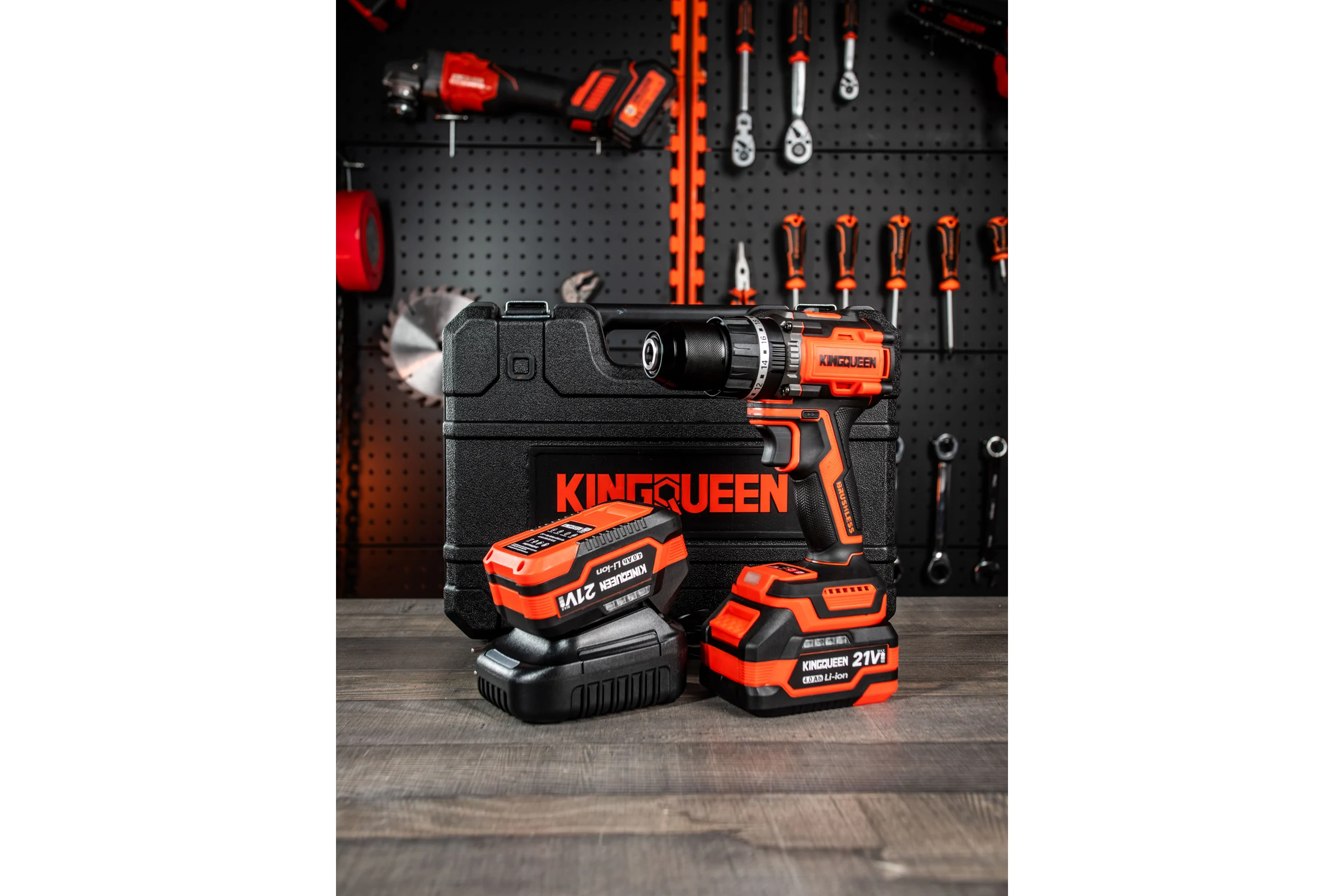 Шуруповерт KINGQUEEN KQ-G21-110D
