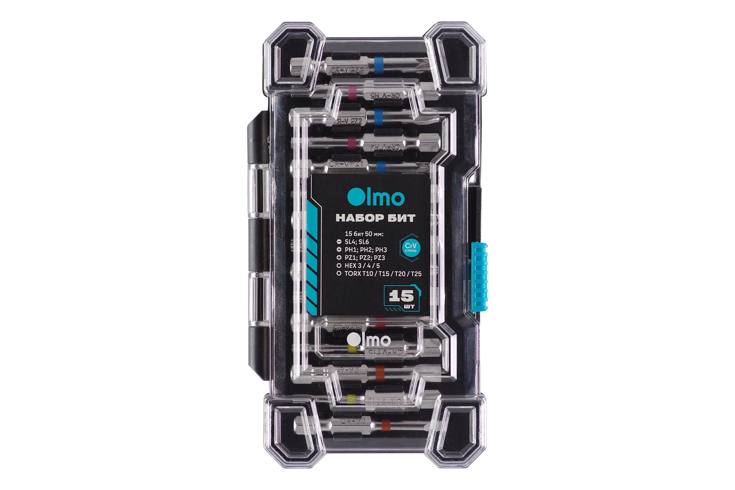 Набор бит OLMO 346794 CRV (15 шт) ЭК000146794