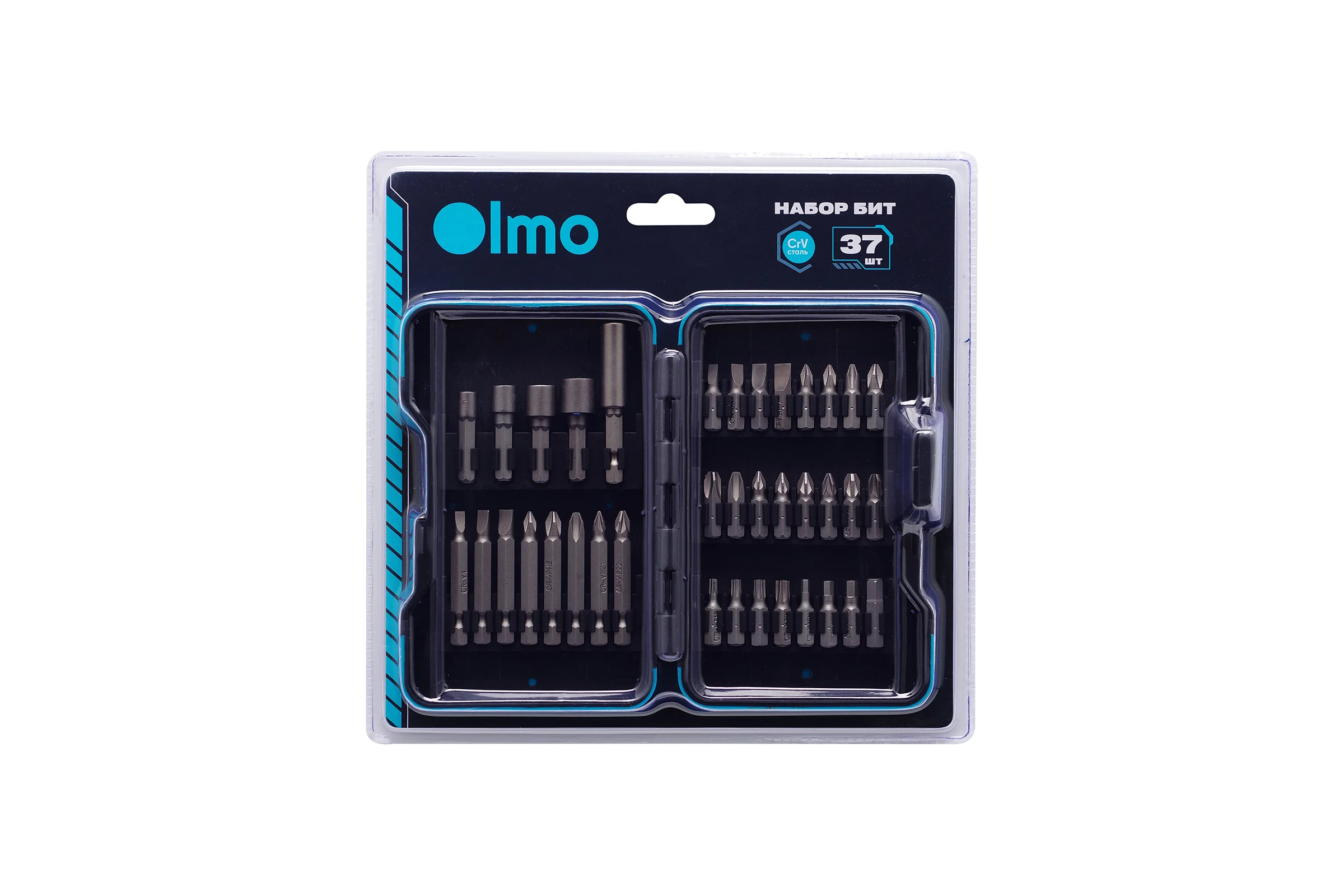 Набор бит OLMO 346791 пескоструйная обработка CRV (37 шт) ЭК000146791