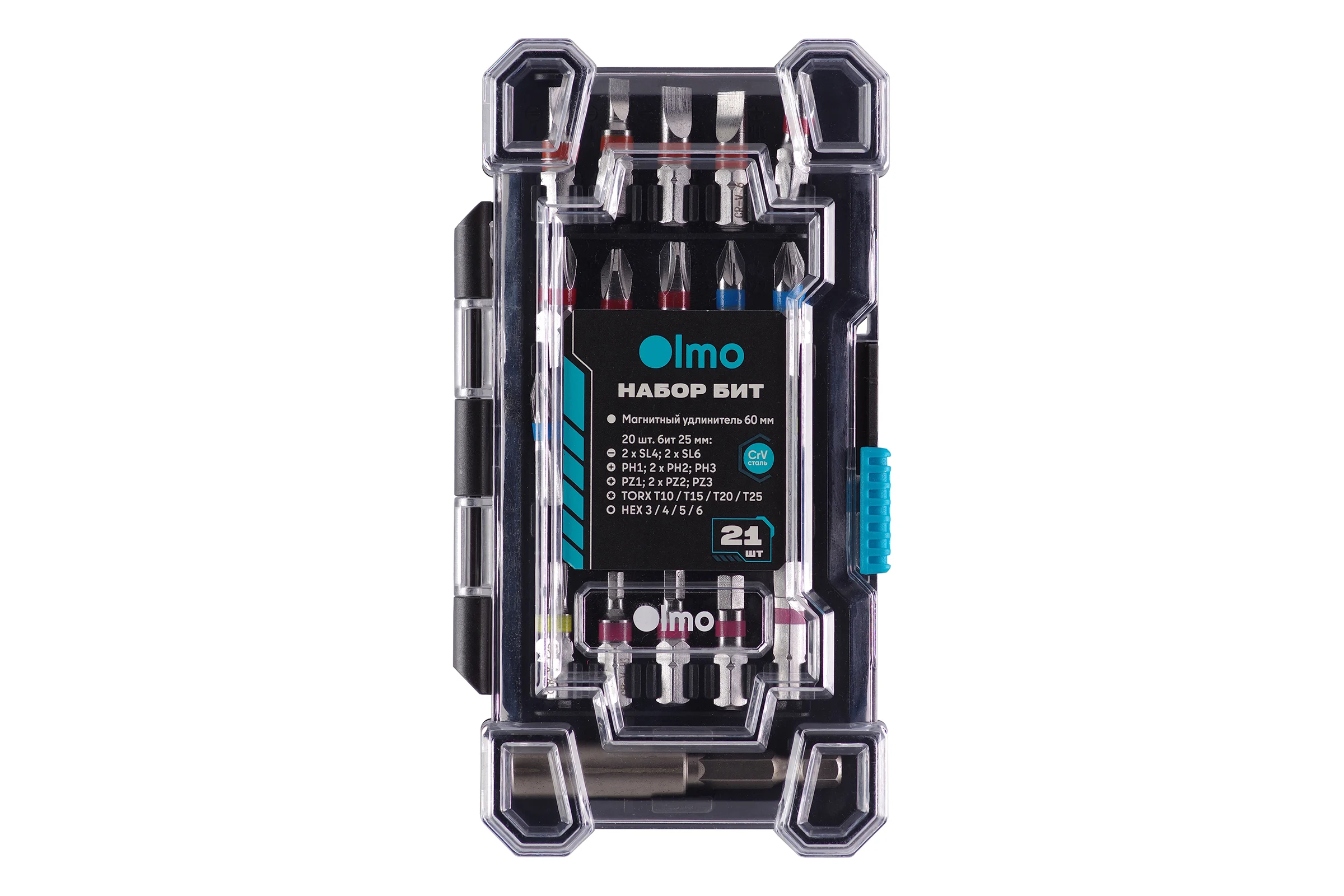 Набор бит OLMO 346793 CRV (21 шт) ЭК000146793
