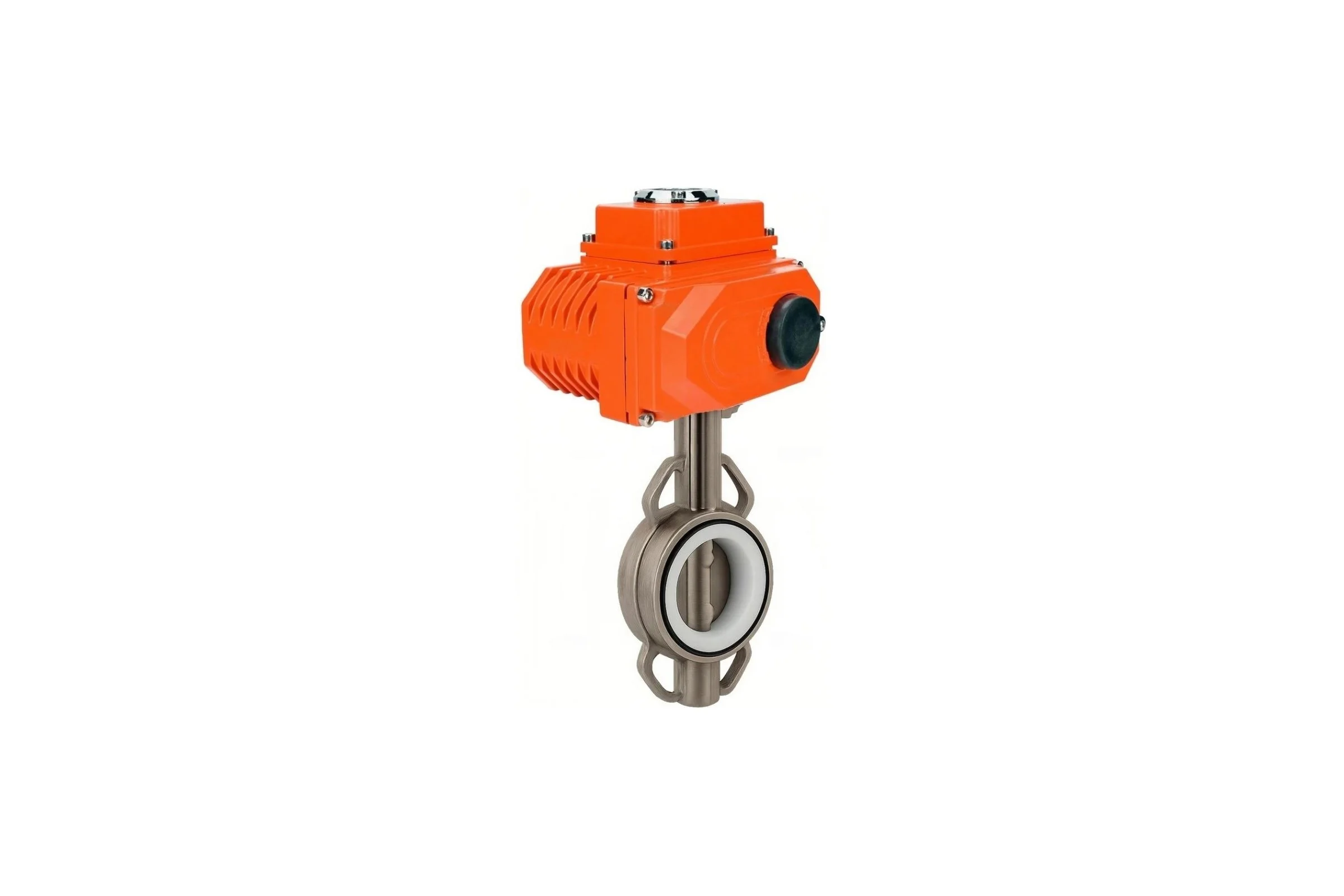 Затвор дисковый DN.ru GGG40-304-EPDM-2W-F-R Ду300 Ру16 пневмопривод DA-210, пневмораспределитель (2EM) 220VAC, БКВ LSB-210, БПВ D050-56571