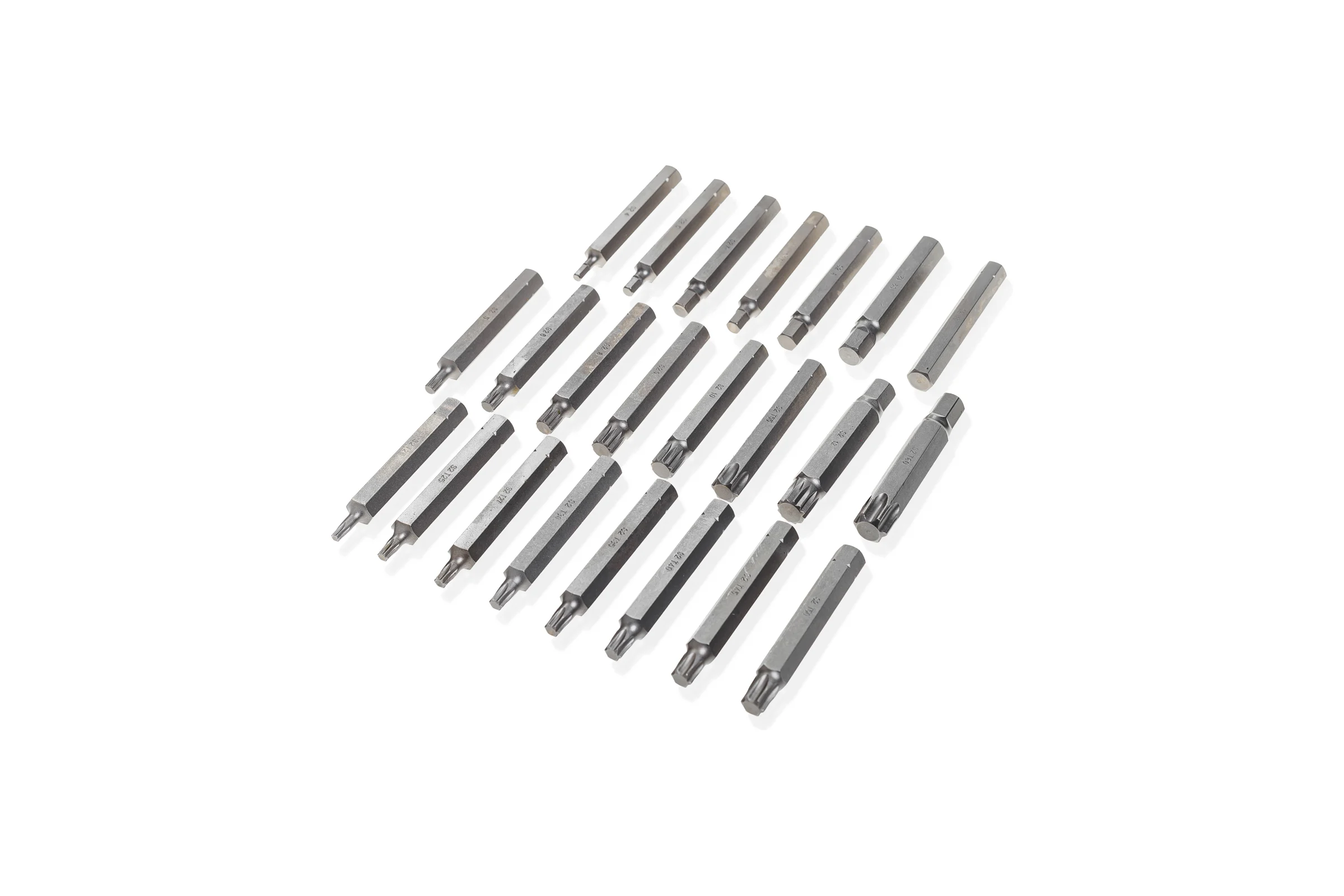 Набор бит Runtec RUNTEC S2, 10 мм TORX, SPLINE, HEX в ложементе EVA, 48 предметов RT-H10B1E48F