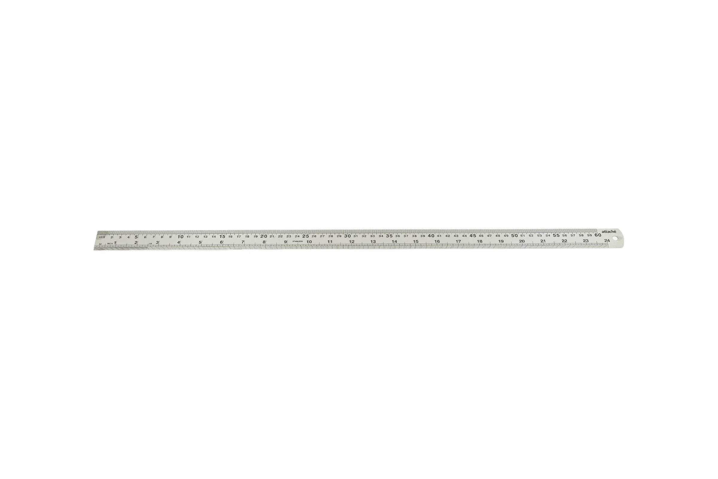 Металлическая линейка Attache 60 см 24х9/8 35820
