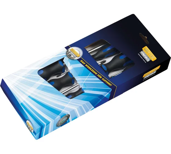 Набор отверток HEYTEC 5 предметов, PH, SL, двухкомпонентная рукоятка HE-50845640080