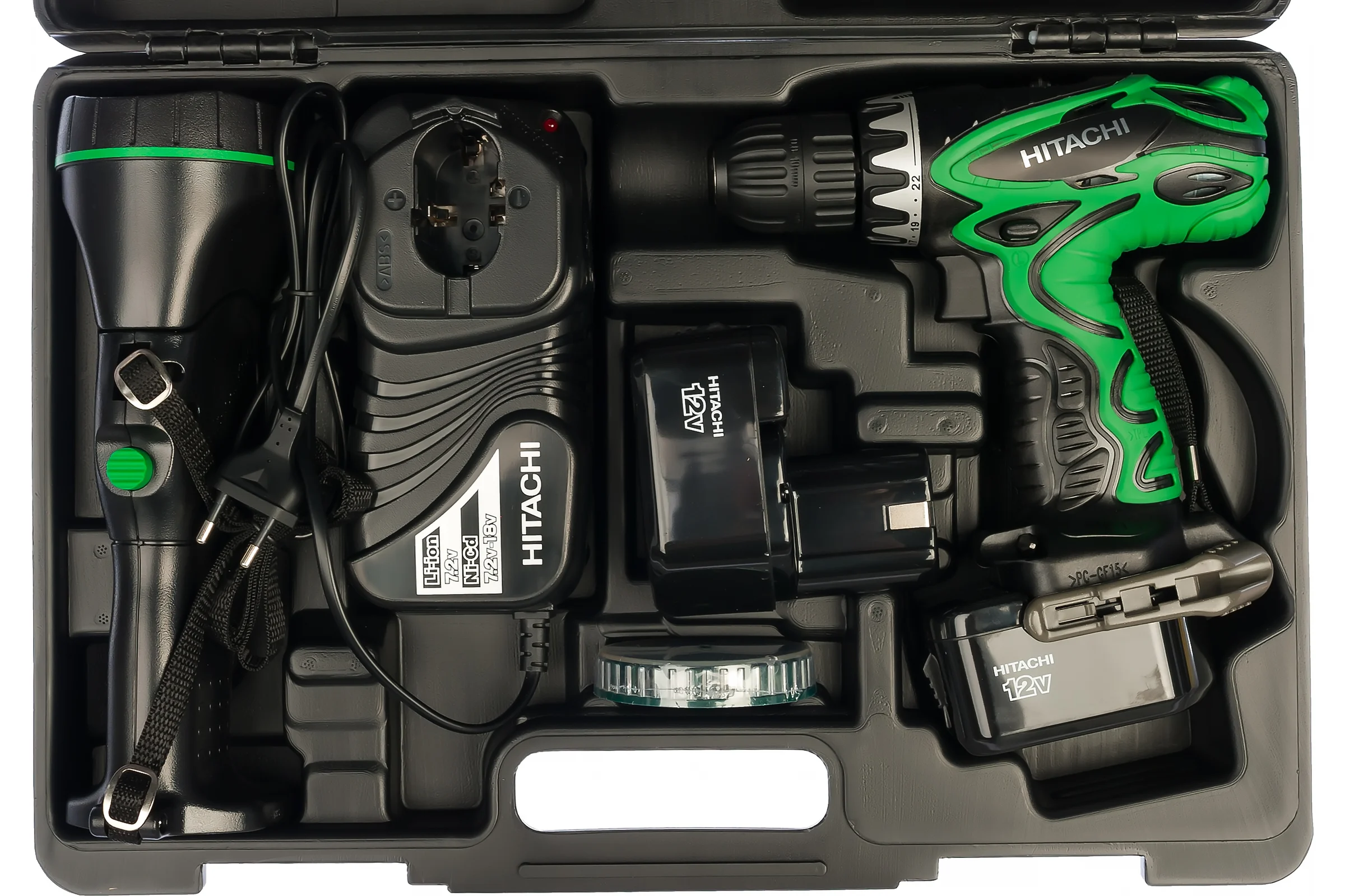 Аккумуляторная дрель-шуруповерт Hitachi DS12DVF3