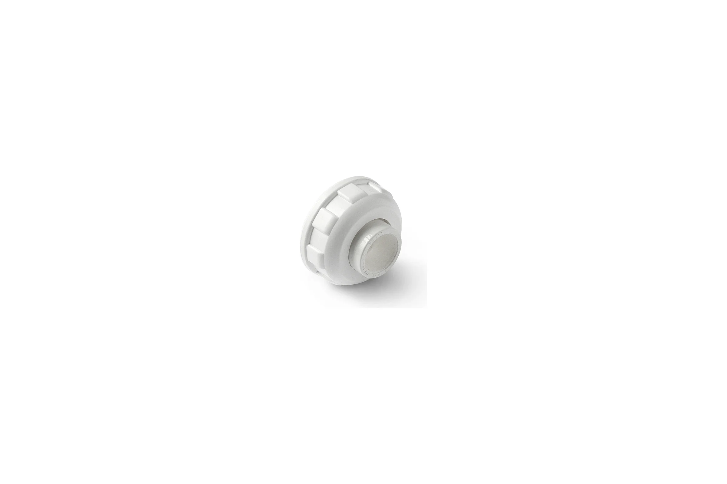 Разъемная пластиковая муфта PRO AQUA PP-R Белая PN 10 ШК 25 PA19010b