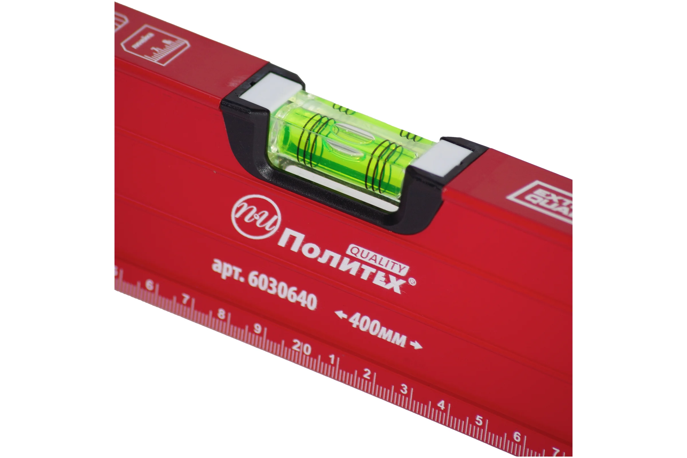 Уровень Политех ЭТАЛОН МАГНИТ 0,4 м (без ручек) Quality 6030640