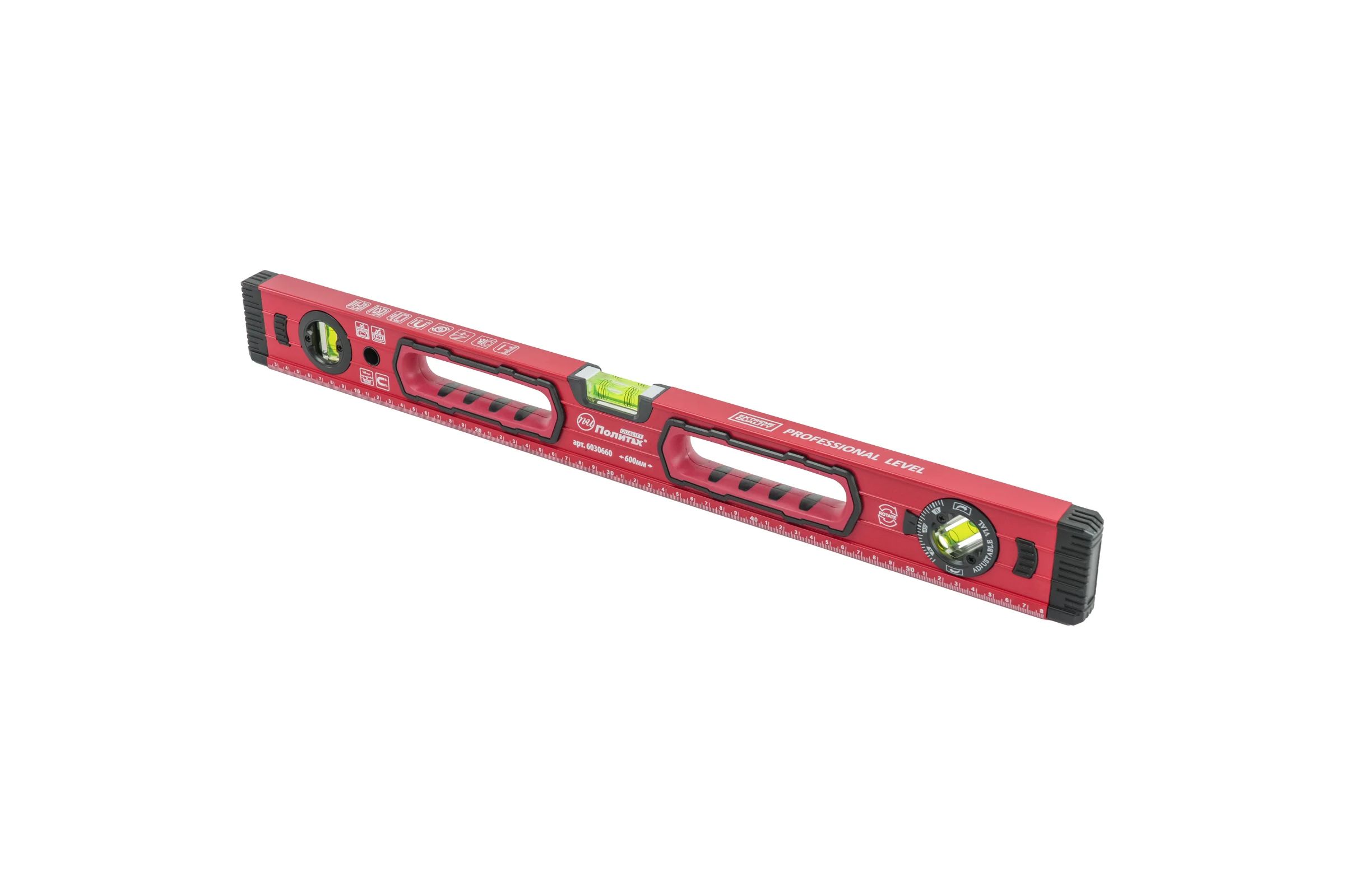 Уровень Политех ЭТАЛОН МАГНИТ 0,6 м Quality 6030660